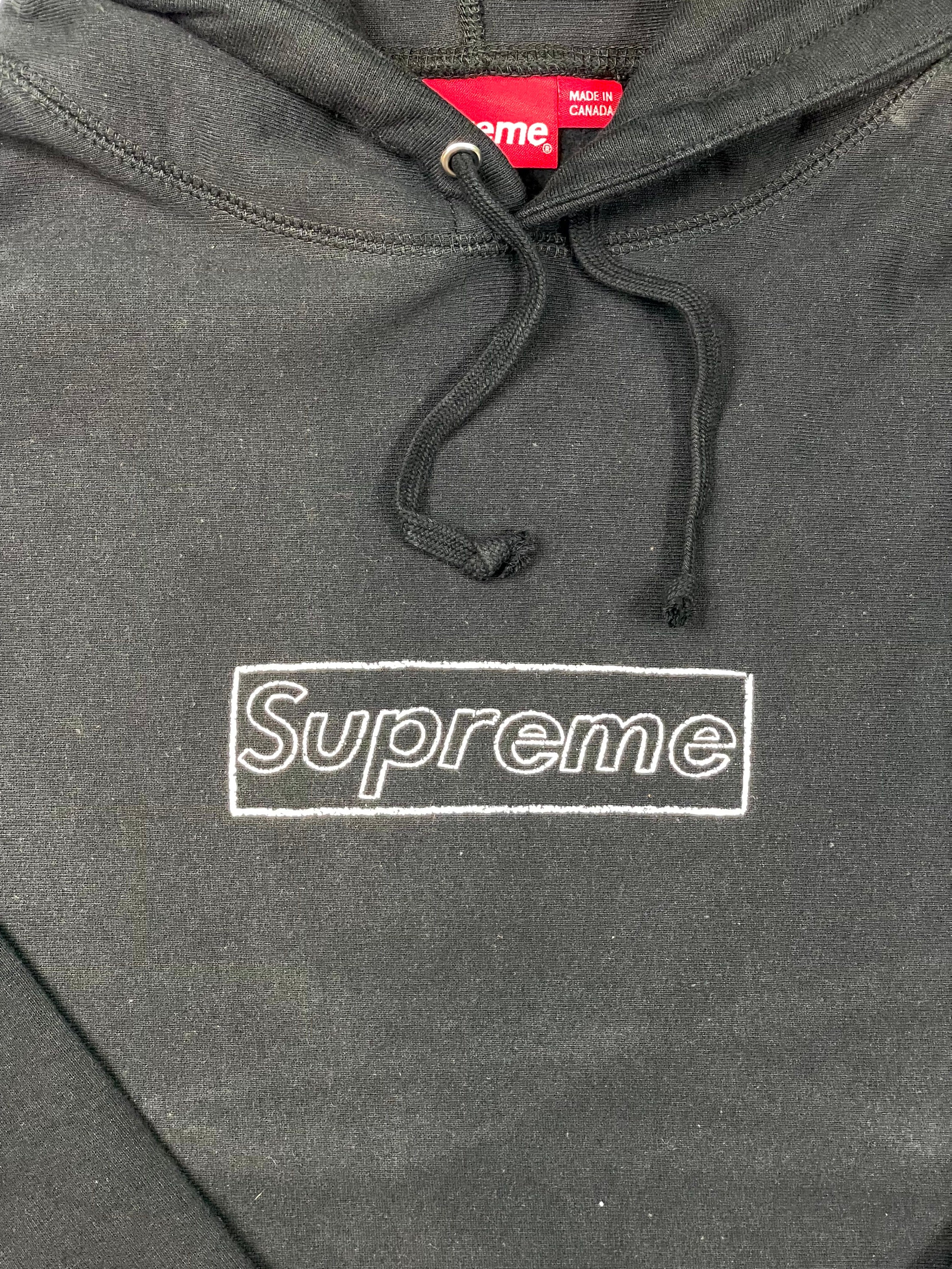 Supreme KAWS Black Hoodie