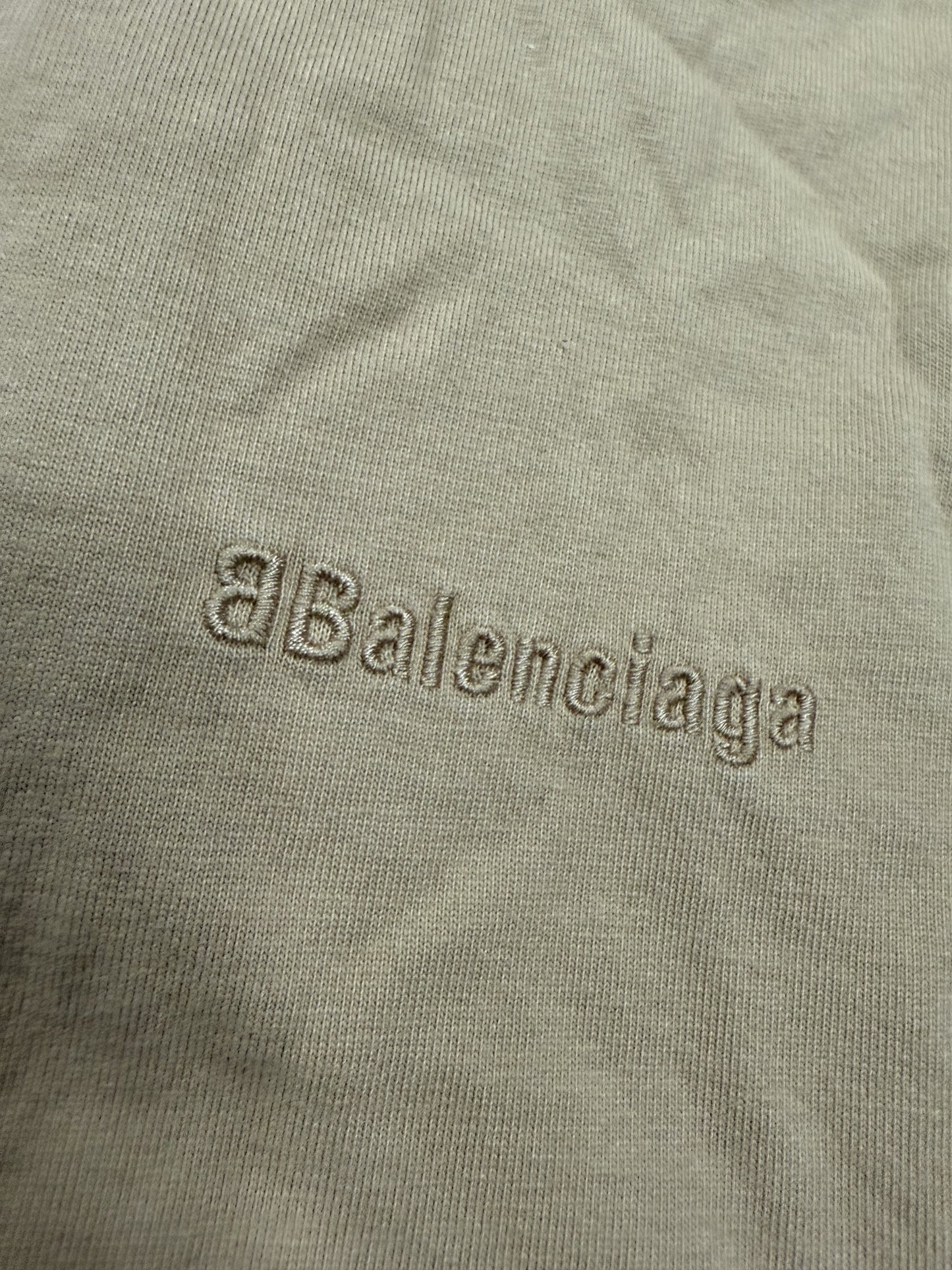 Balenciaga Brown Tee Used Small