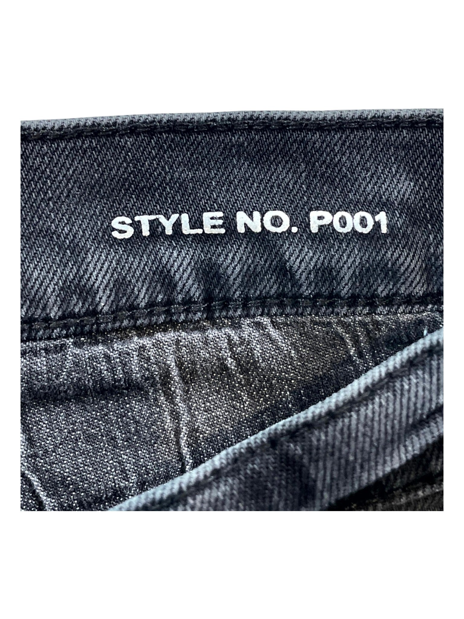 Purple Brand "Paisley Patchwork" Black Wash Jeans