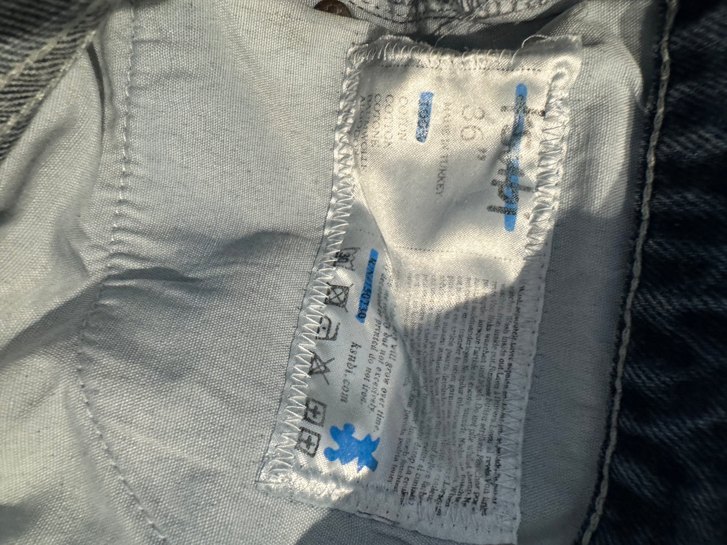 Ksubi Jeans Dark Wash Patches Used 36