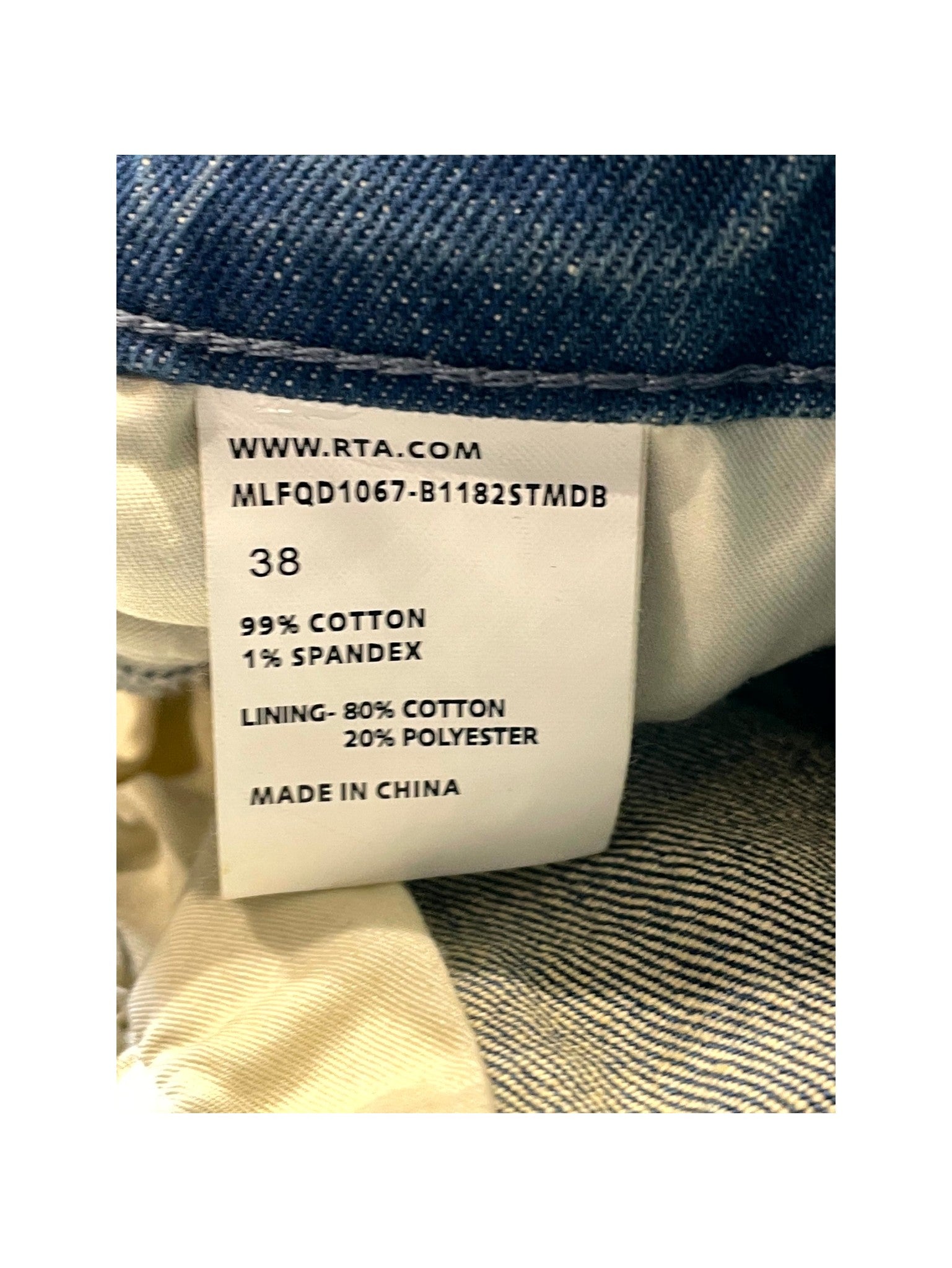 RTA Aged Wash Jeans