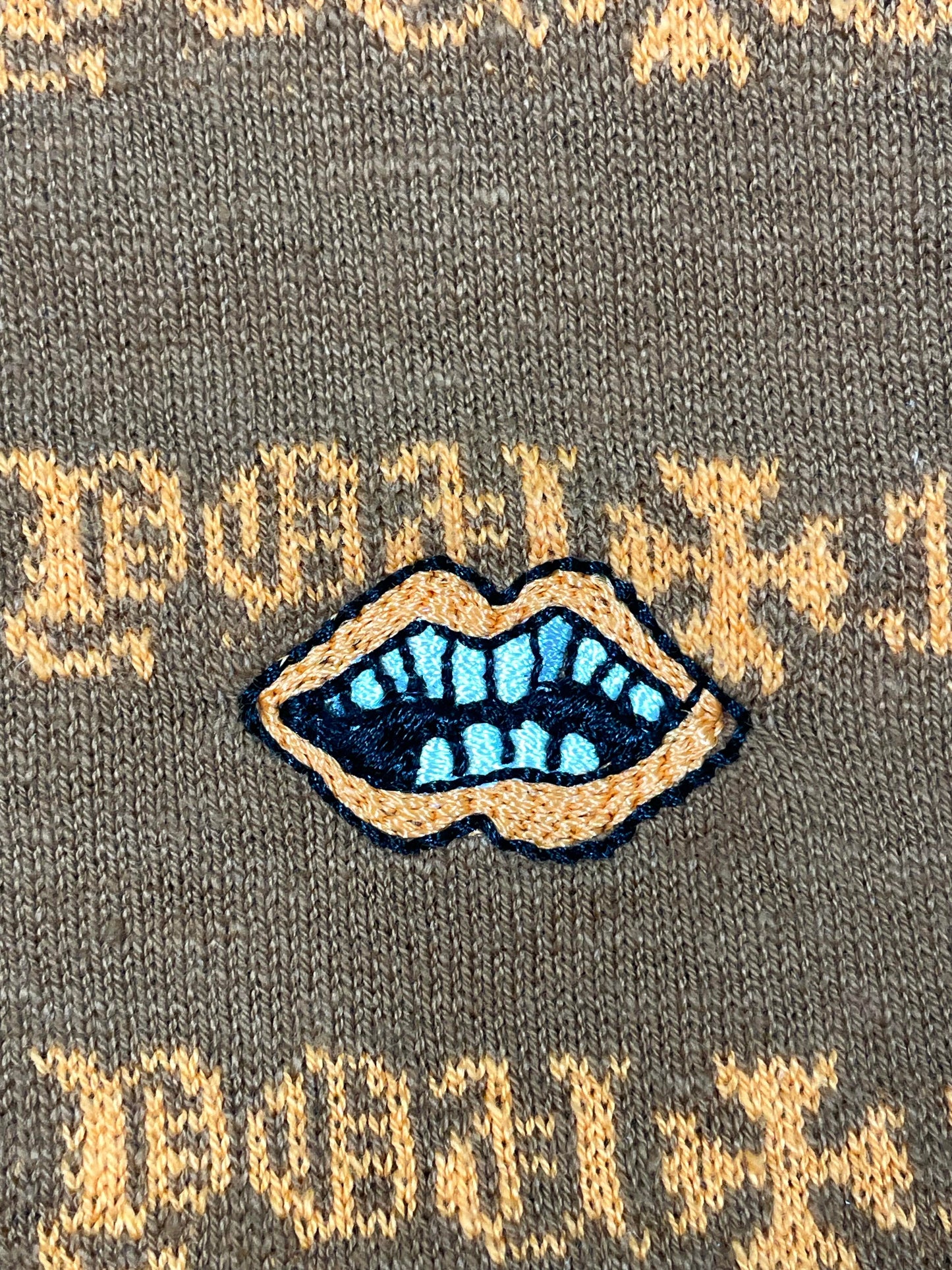 Chrome Hearts x Mattyboy Teens From Mars Brown & Orange Tank Top
