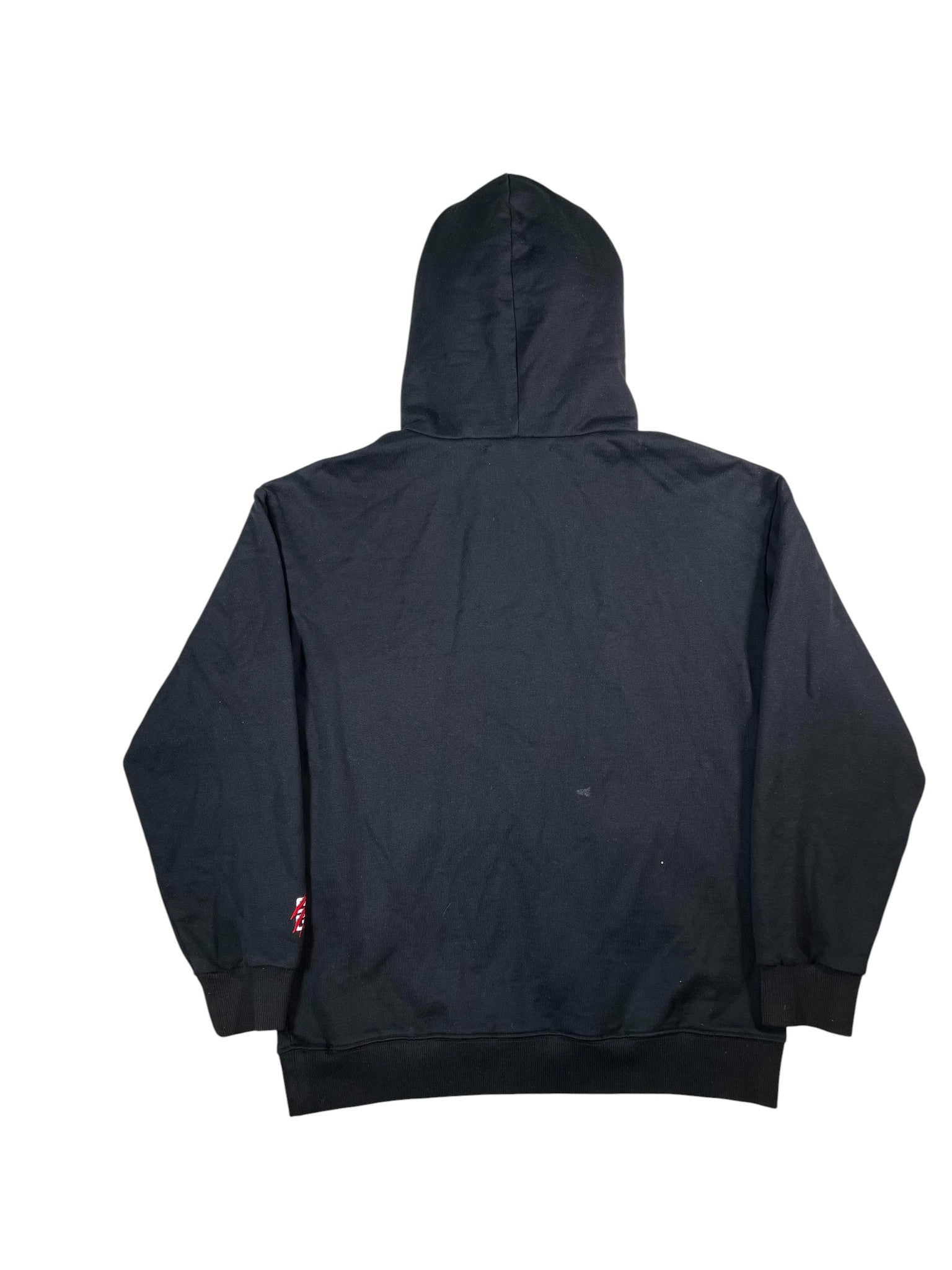 Givenchy Lion Embroidered Black & Red Hoodie