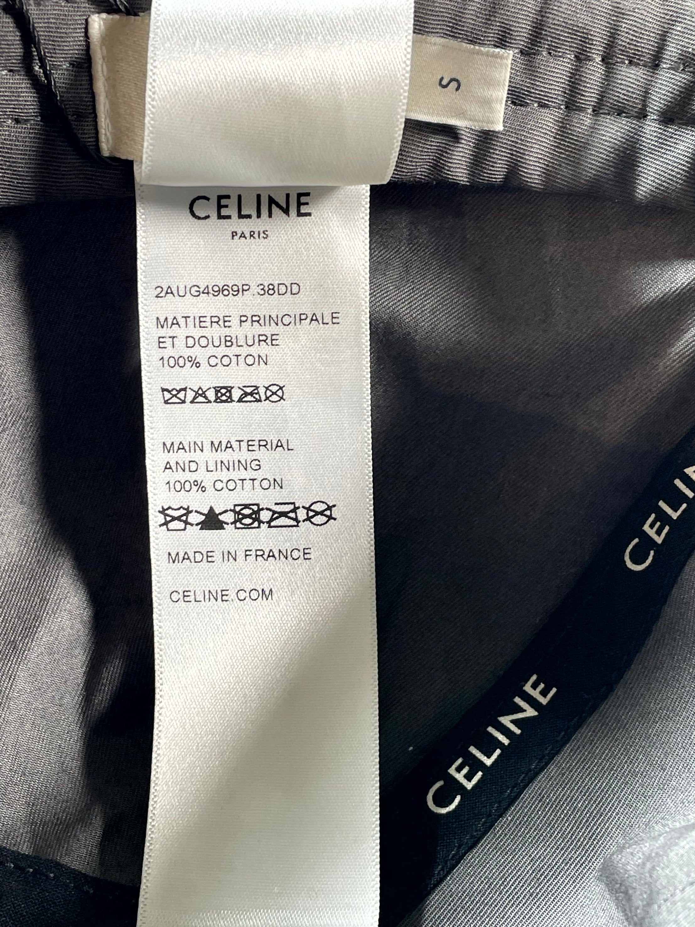 Celine Triomphe Grey Cap