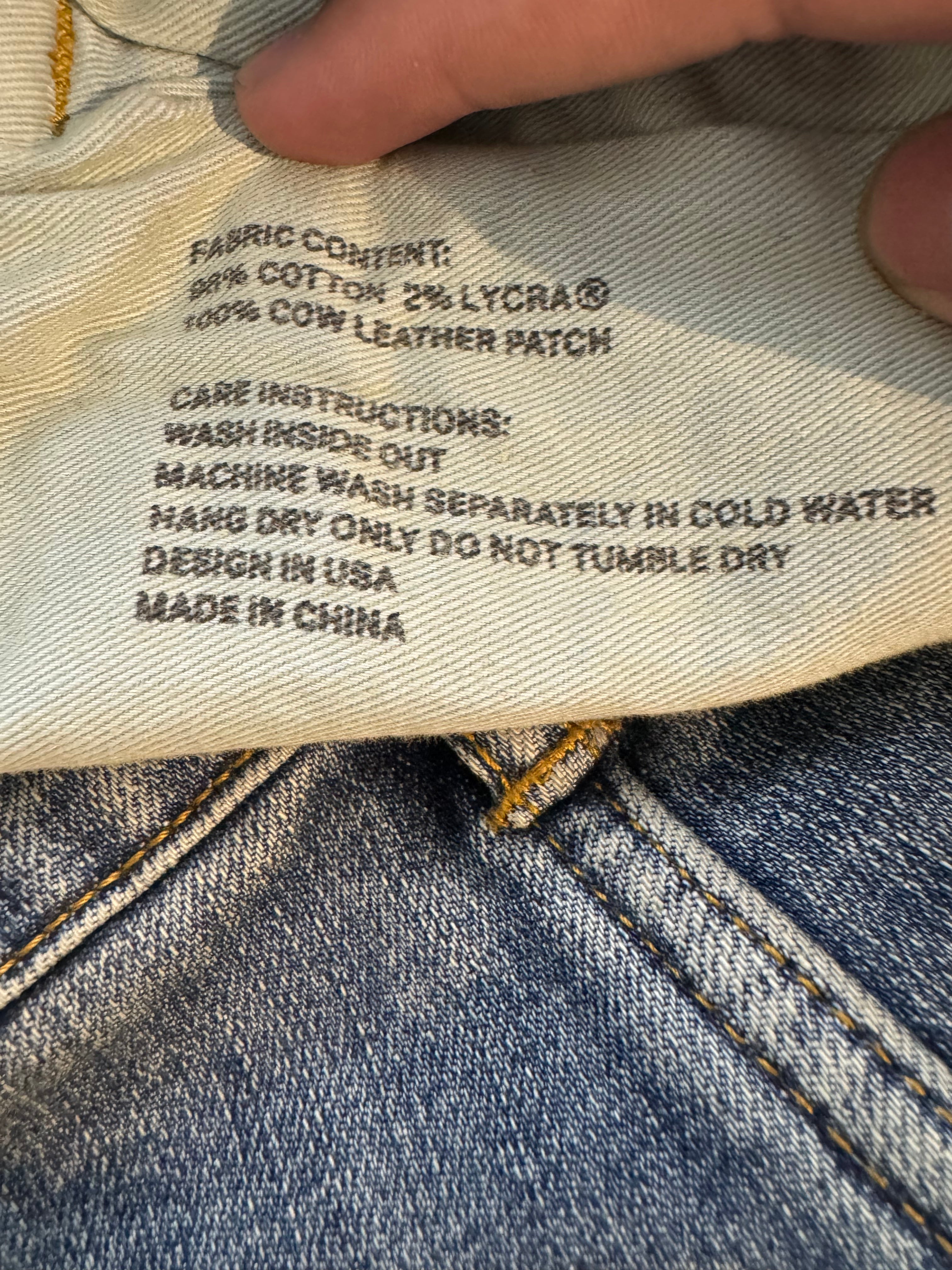 Purple Brand Jeans Paint Splatter Used 34