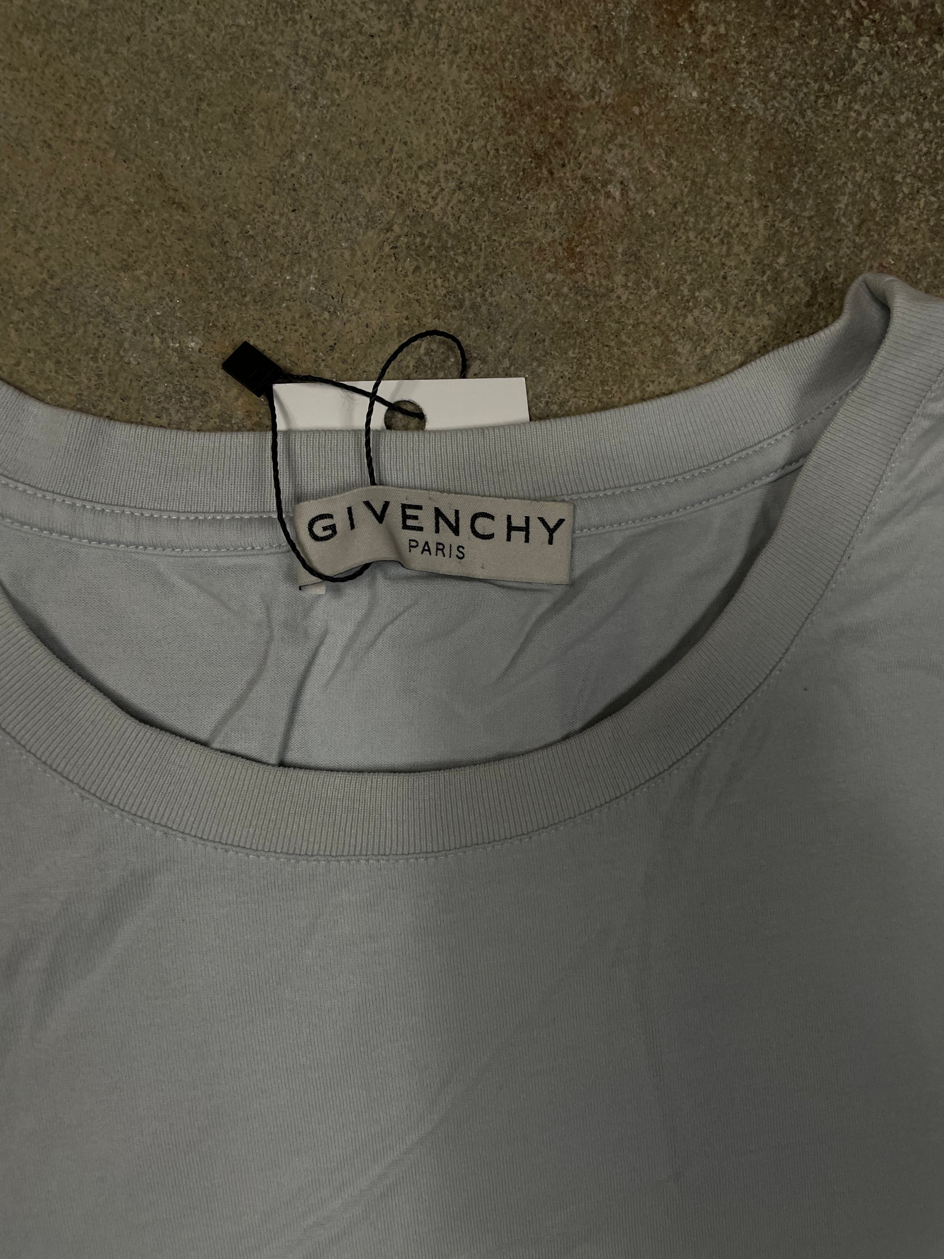Givenchy Tee Baby Blue 3XL Used