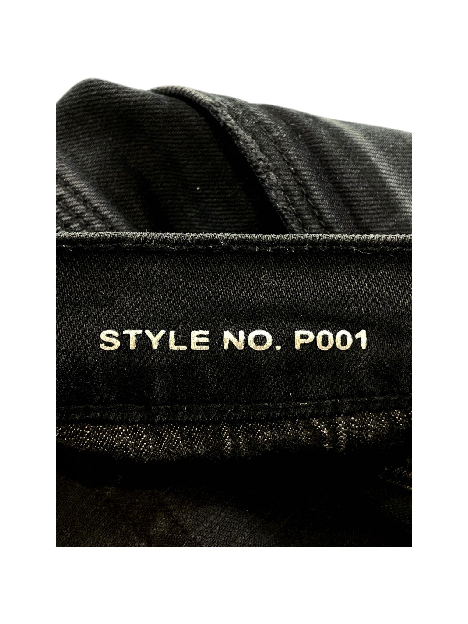 Purple Brand Patchwork Black & Silver Jeans