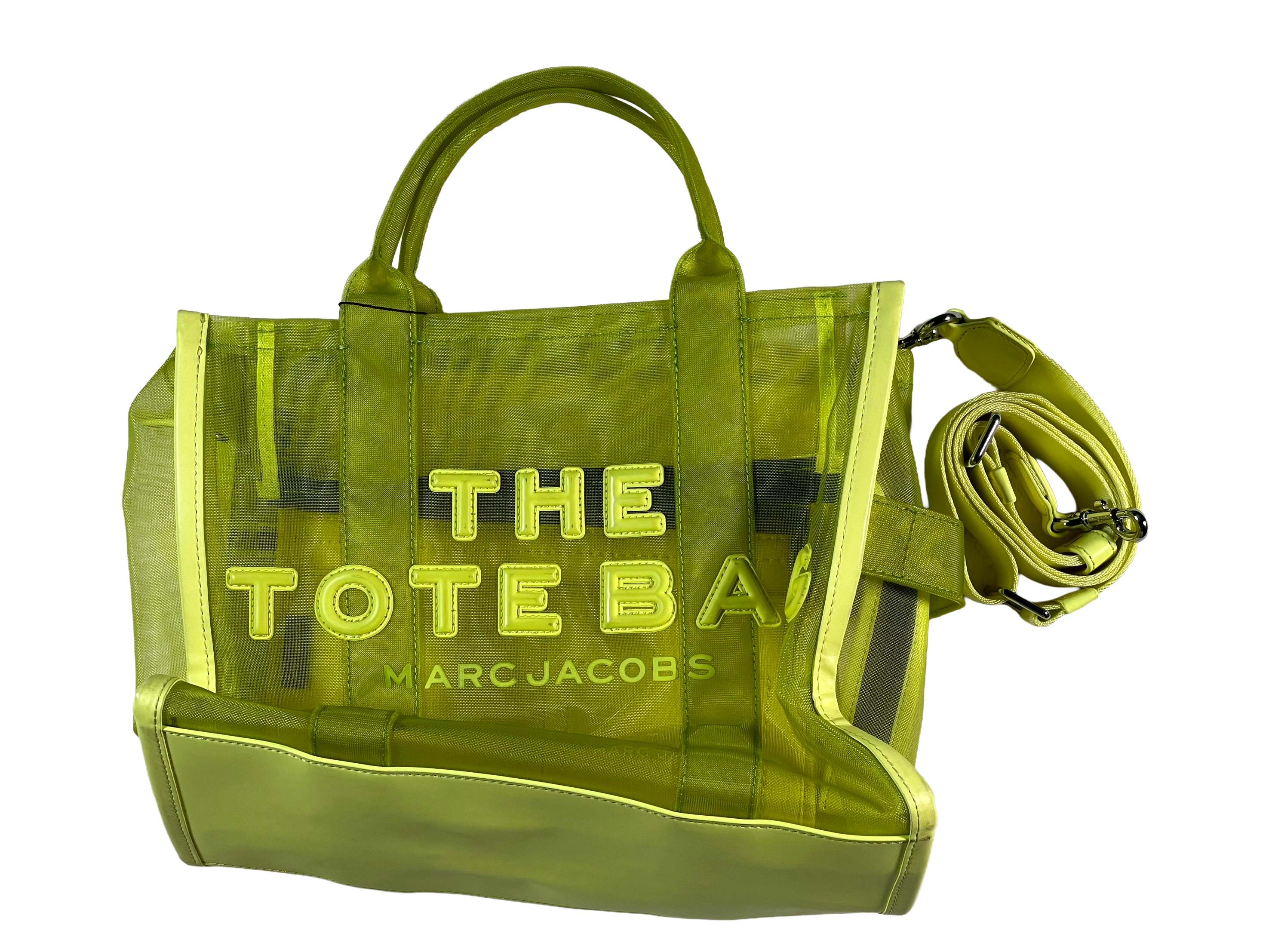 Marc Jacobs Mesh Neon Tote Bag