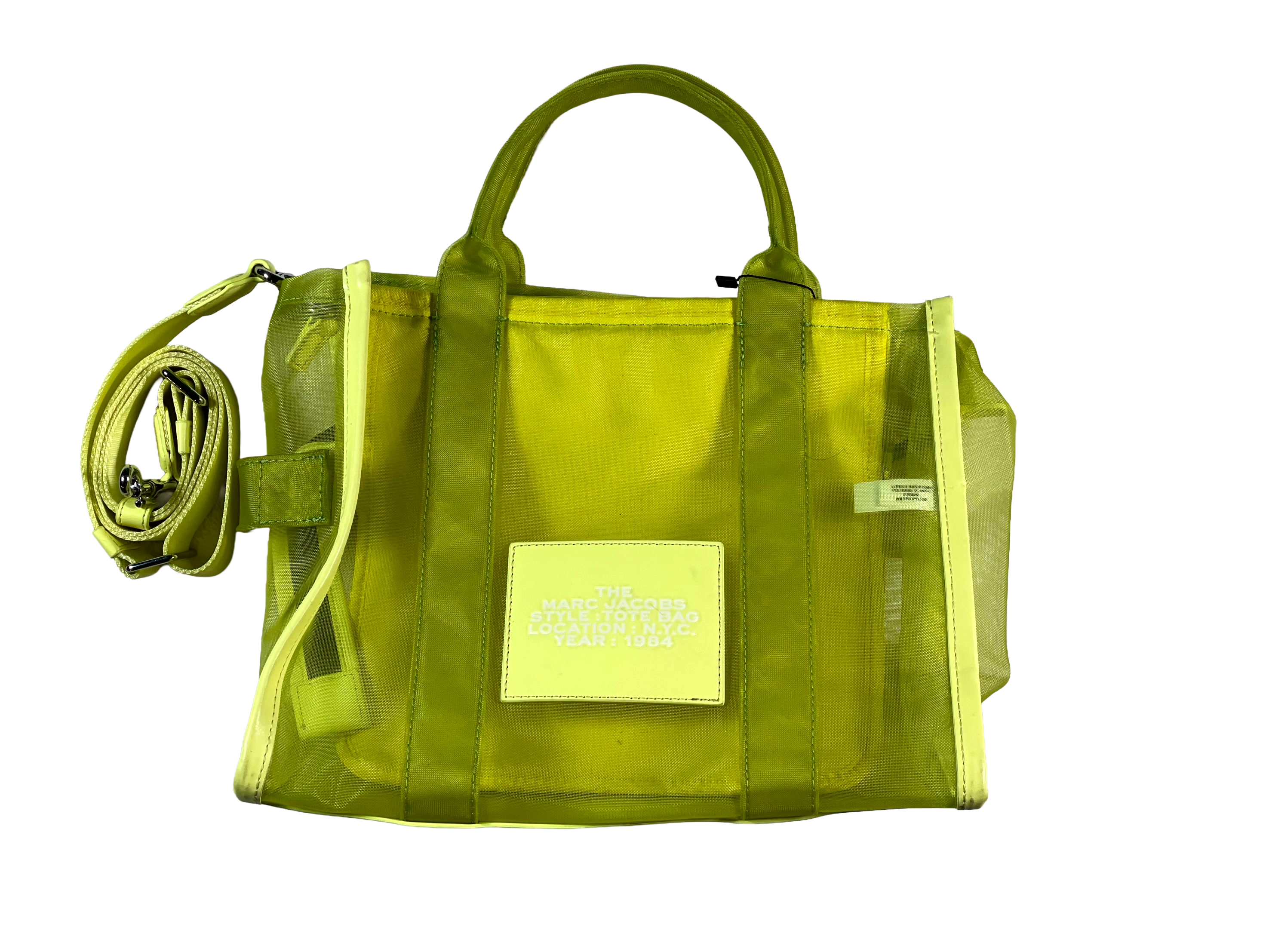 Marc Jacobs Mesh Neon Tote Bag