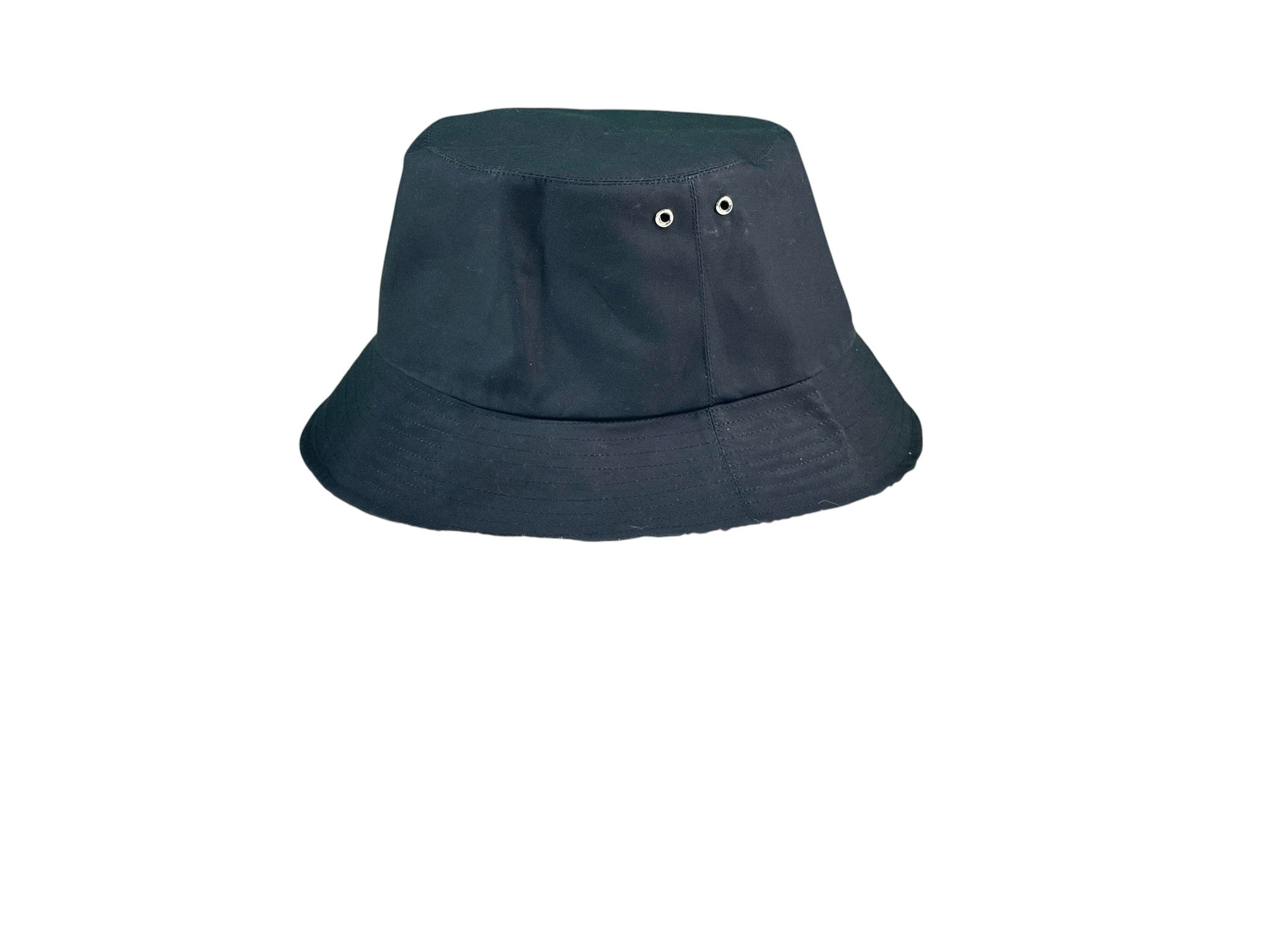 Dior Black Monogram & Black Reversible Bucket Cap