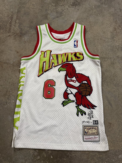 Mitchell & Ness Jersey White Used XS