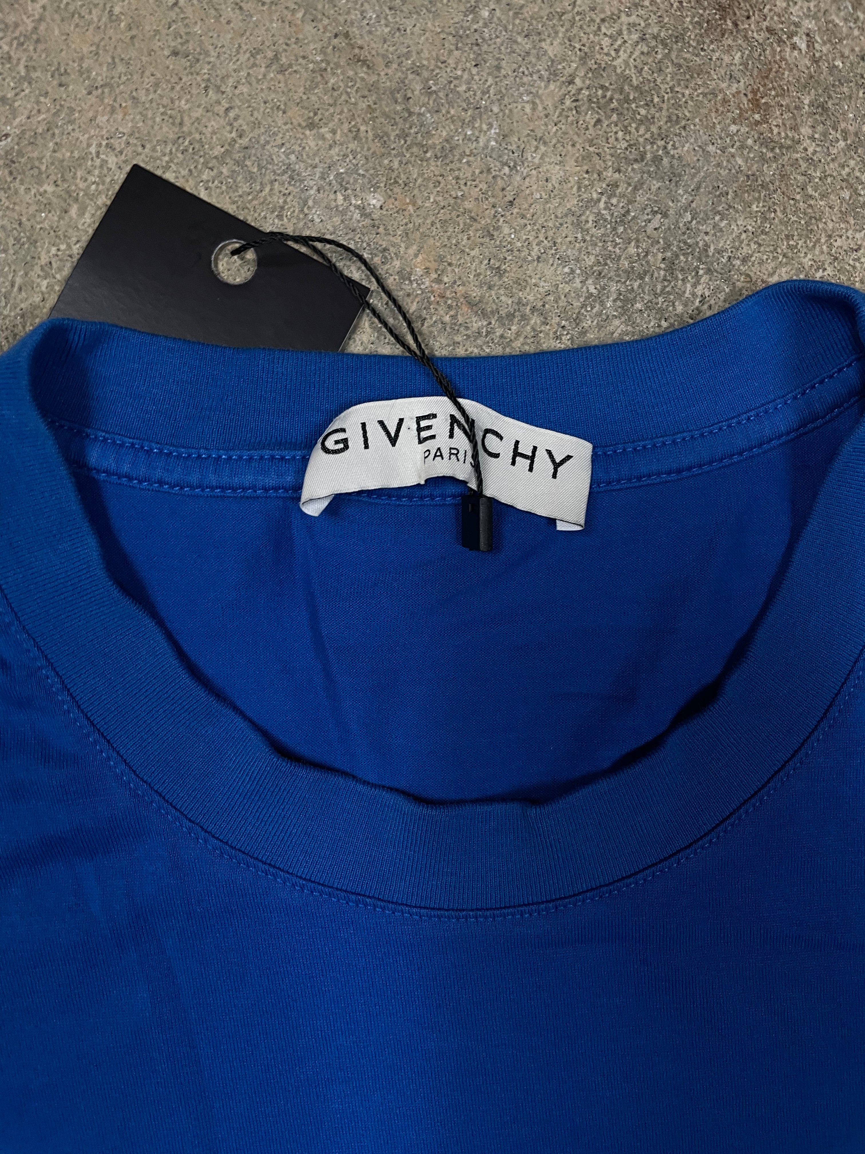 Givenchy Paris Tee Blue Small Used