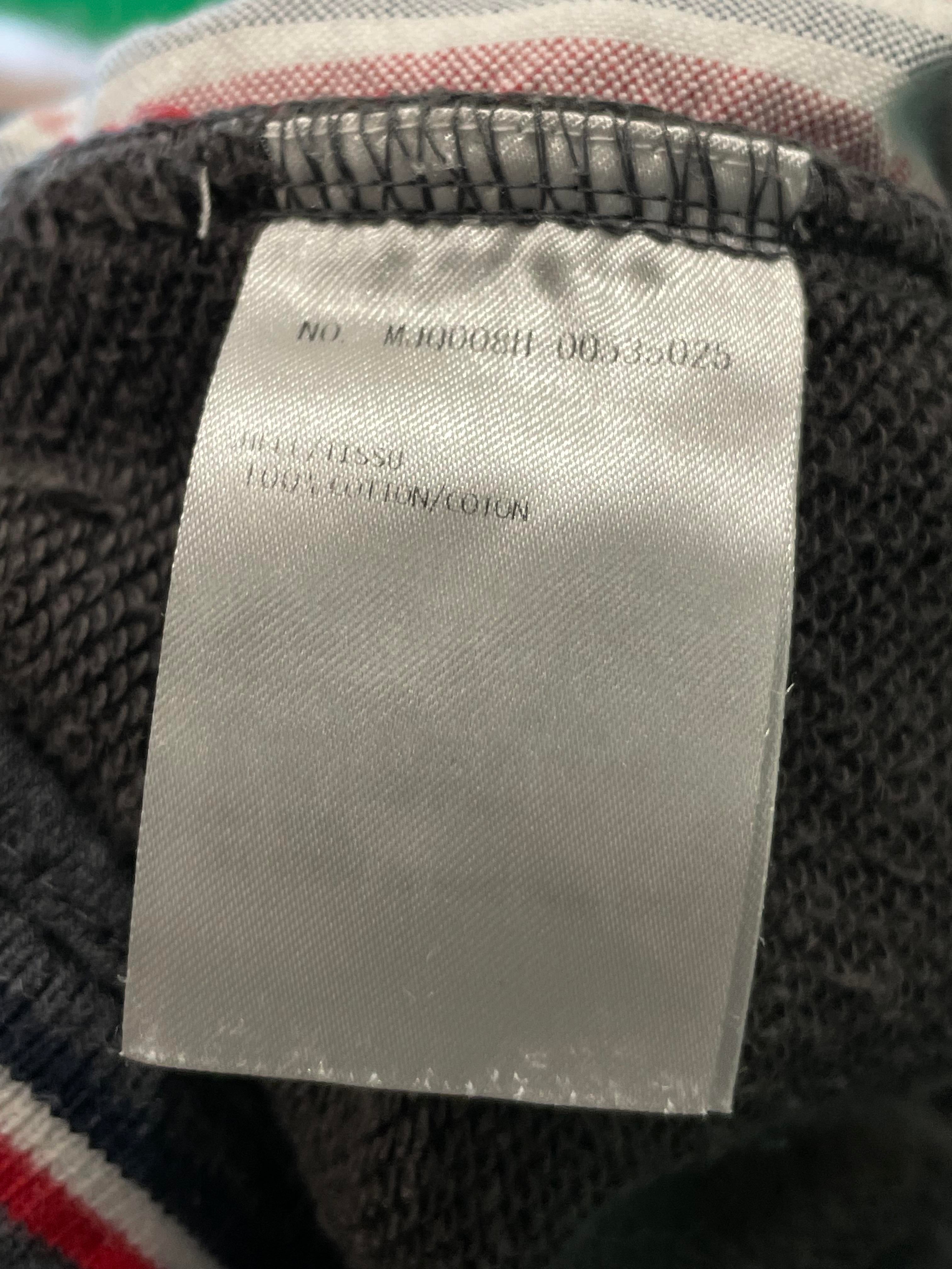 Thom Browne "Loopback" 4 Bar Charcoal Sweatpants