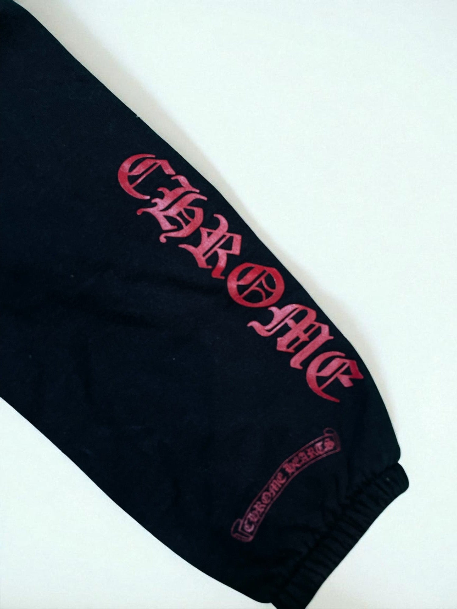 Chrome Hearts Sweats Black Red Used 2T