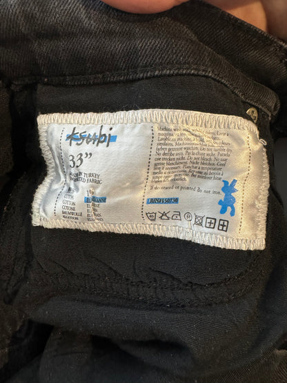 Ksubi Jeans Black Used 33