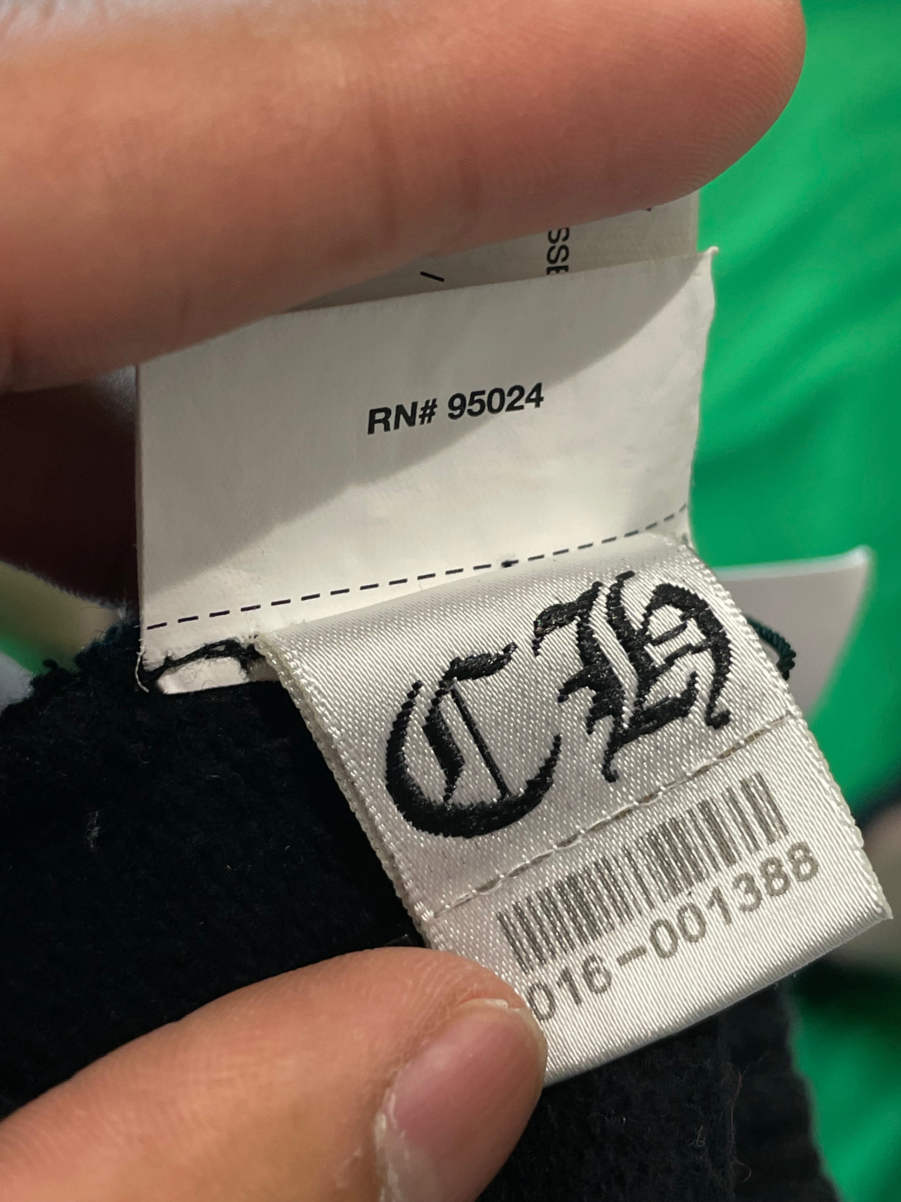 Chrome Hearts Sweats Black Red Used 2T