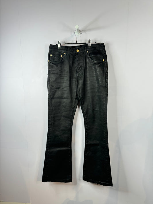 Purple Jeans Black Wax Used 32
