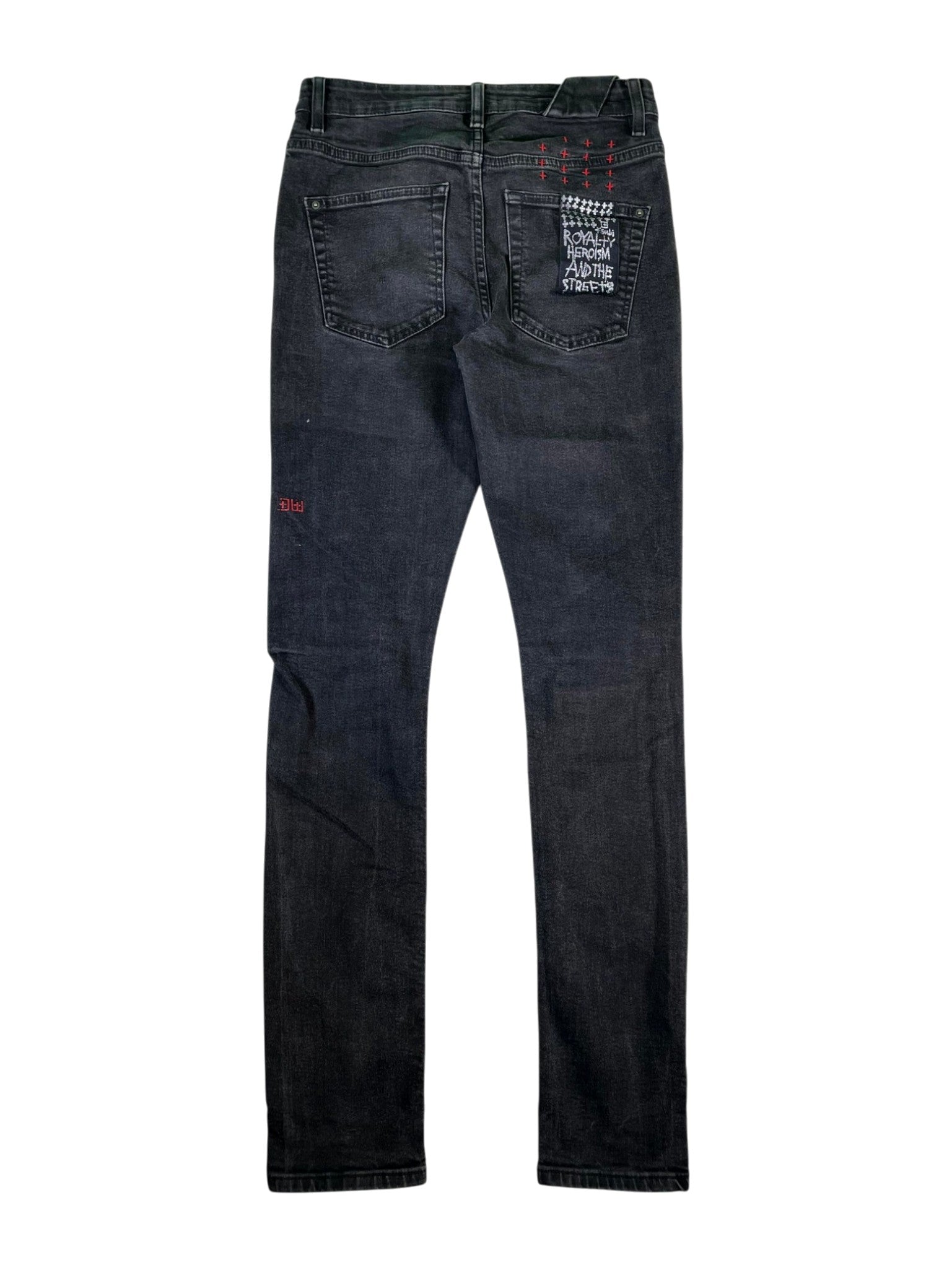 Ksubi Plain Black Wash Jeans