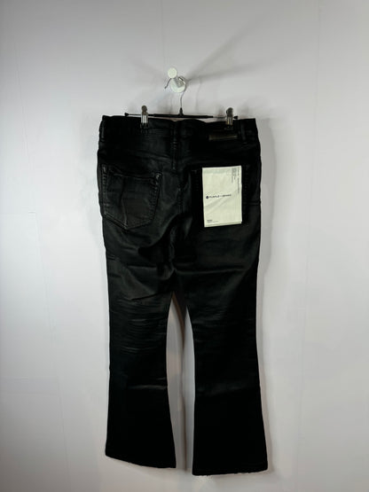 Purple Jeans Black Wax Used 32