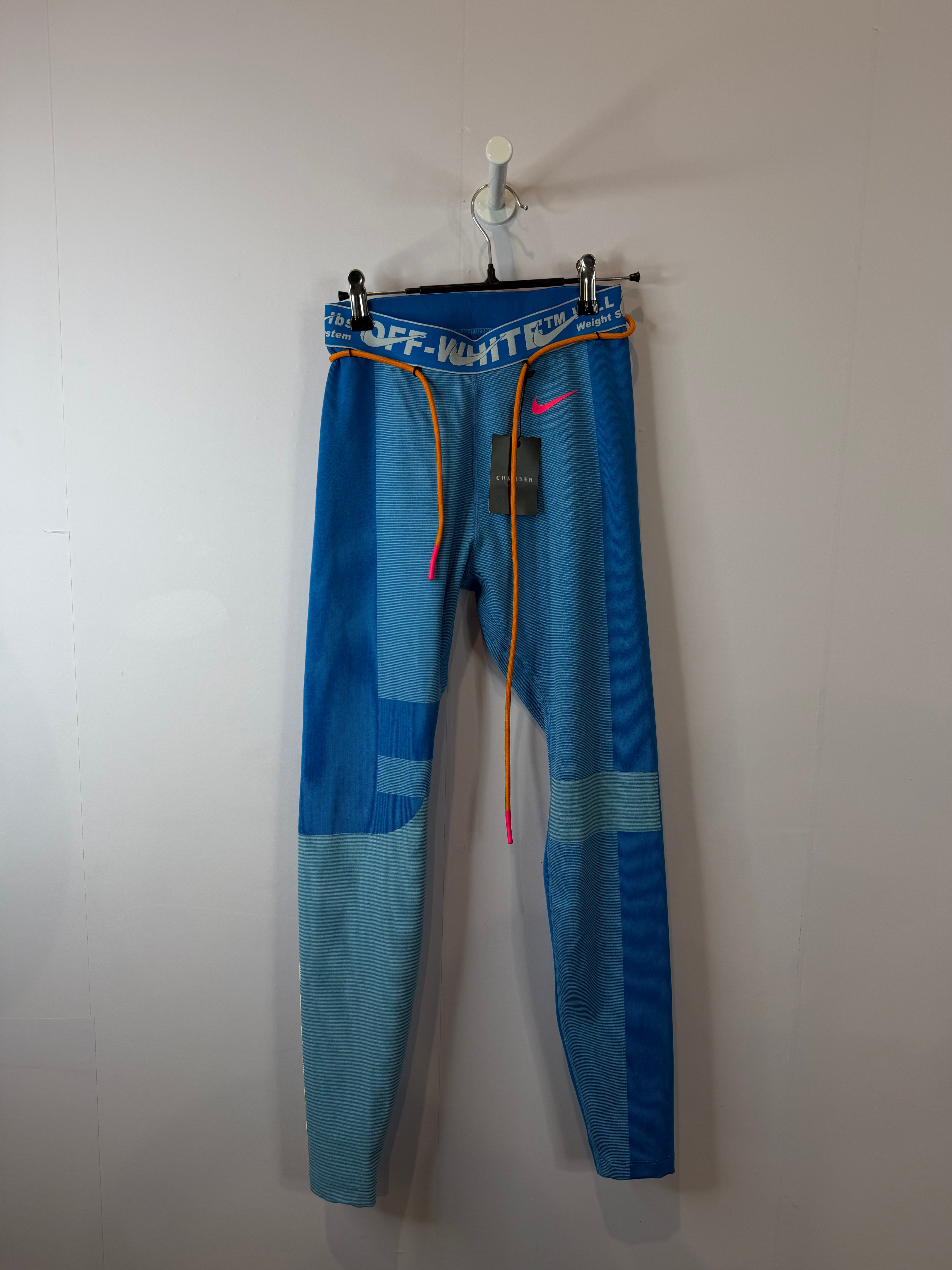 Off White Blue Legging Used Small