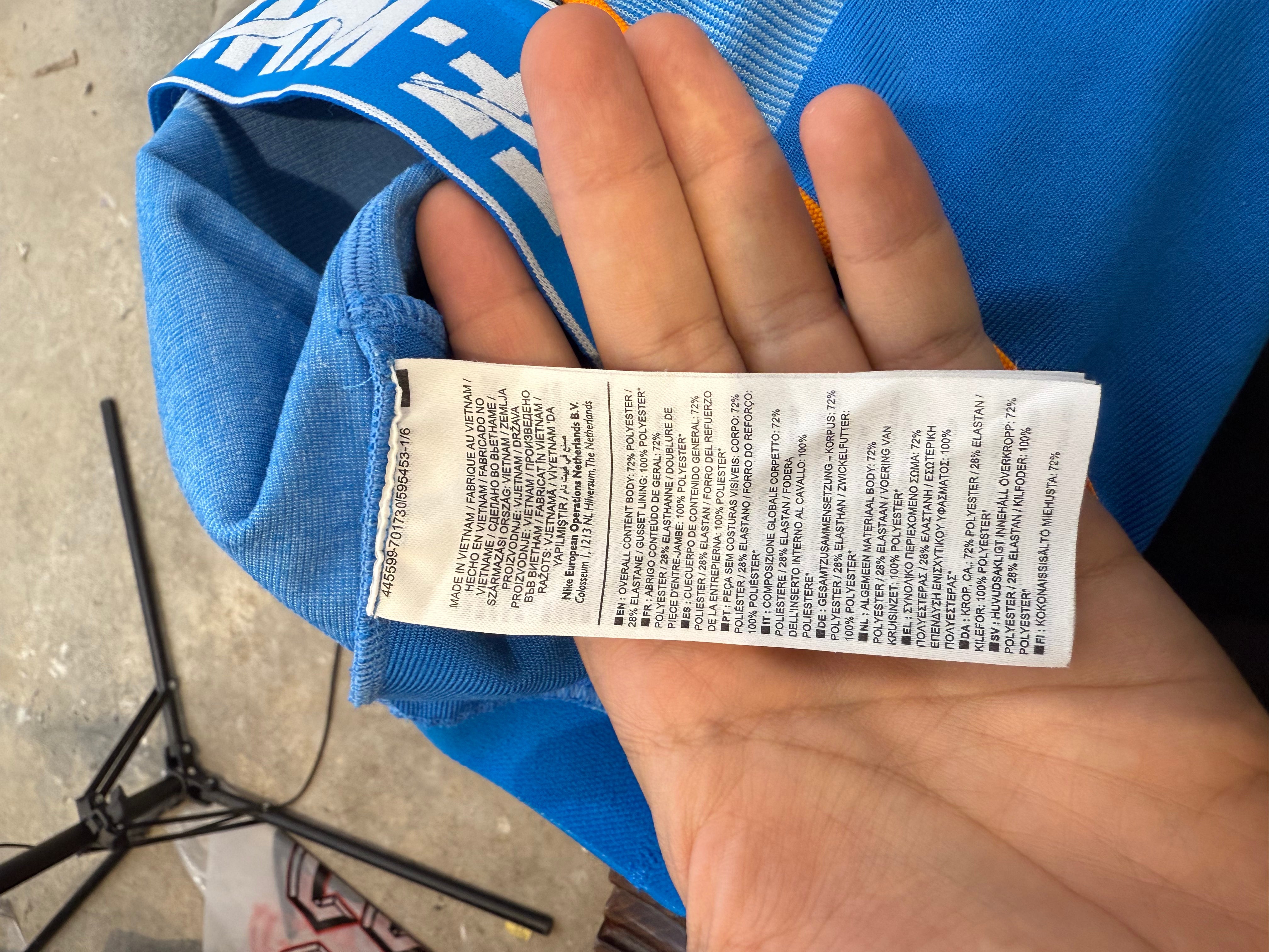 Off White Blue Legging Used Small