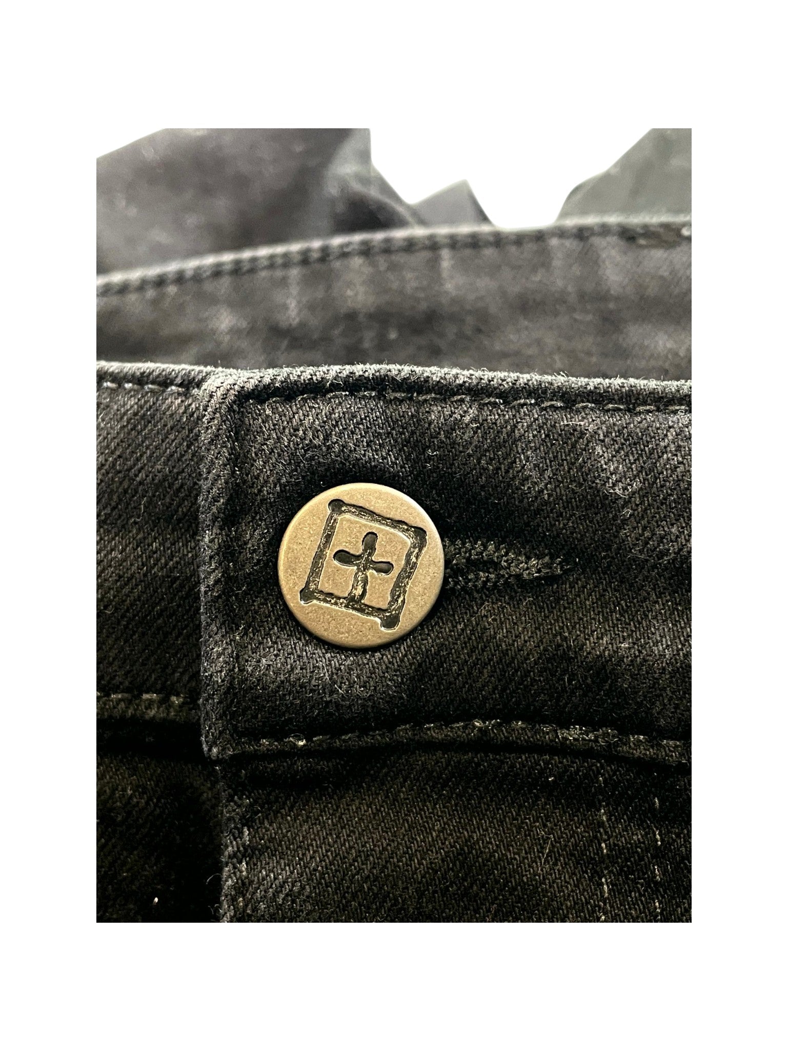 Ksubi "Plus" Black & Yellow Jeans