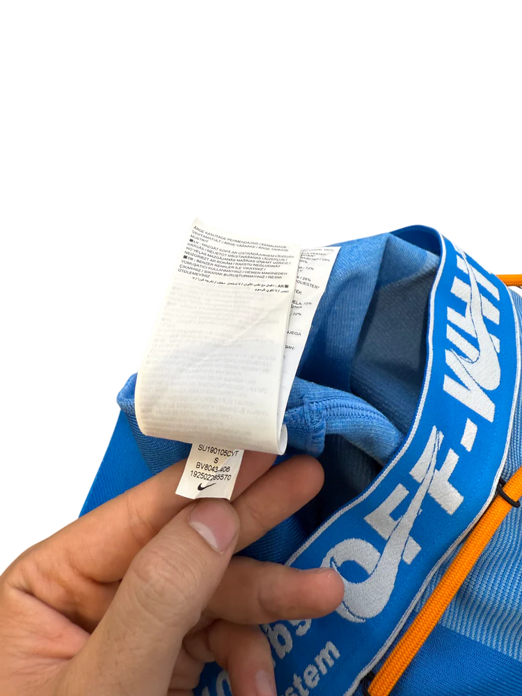 Off White Legging Blue Sweatpants