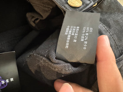 Purple Jeans Black Wax Used 32