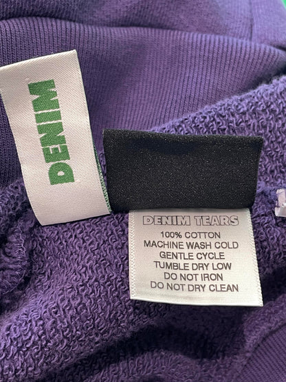 Denim Tears Purple Hoodie