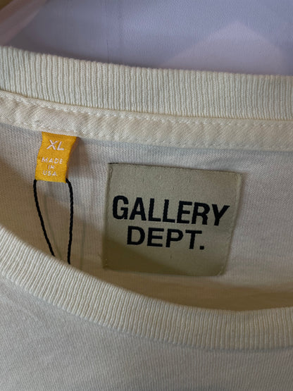 Gallery Dept Tee Cream Orange Used XL