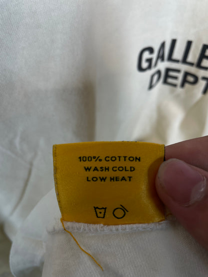Gallery Dept Tee Cream Orange Used XL