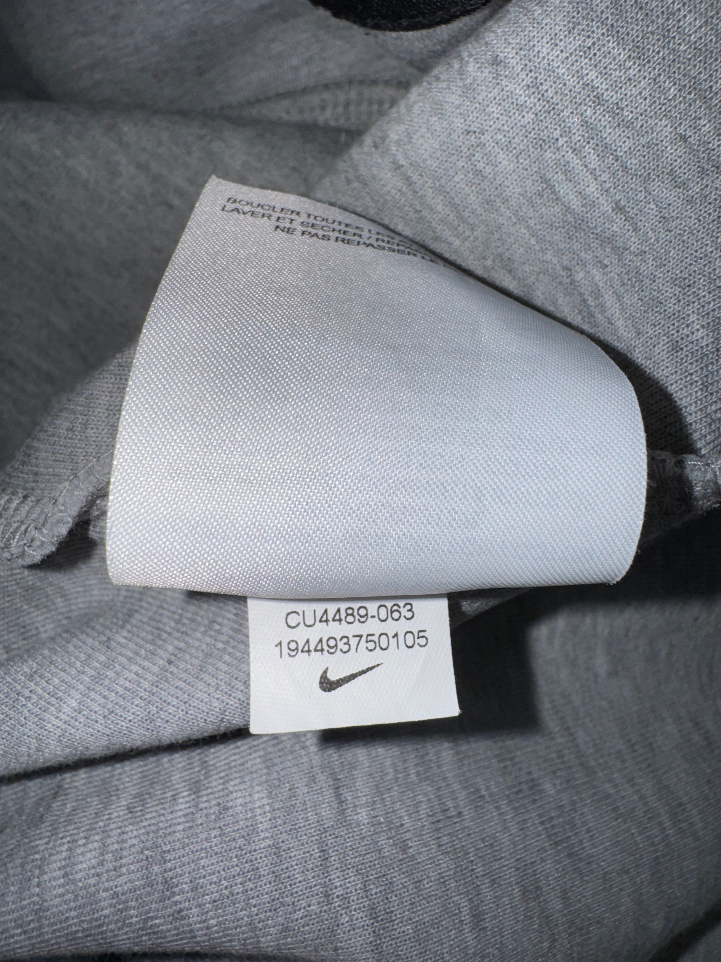 Nike Tech Grey Zip Up