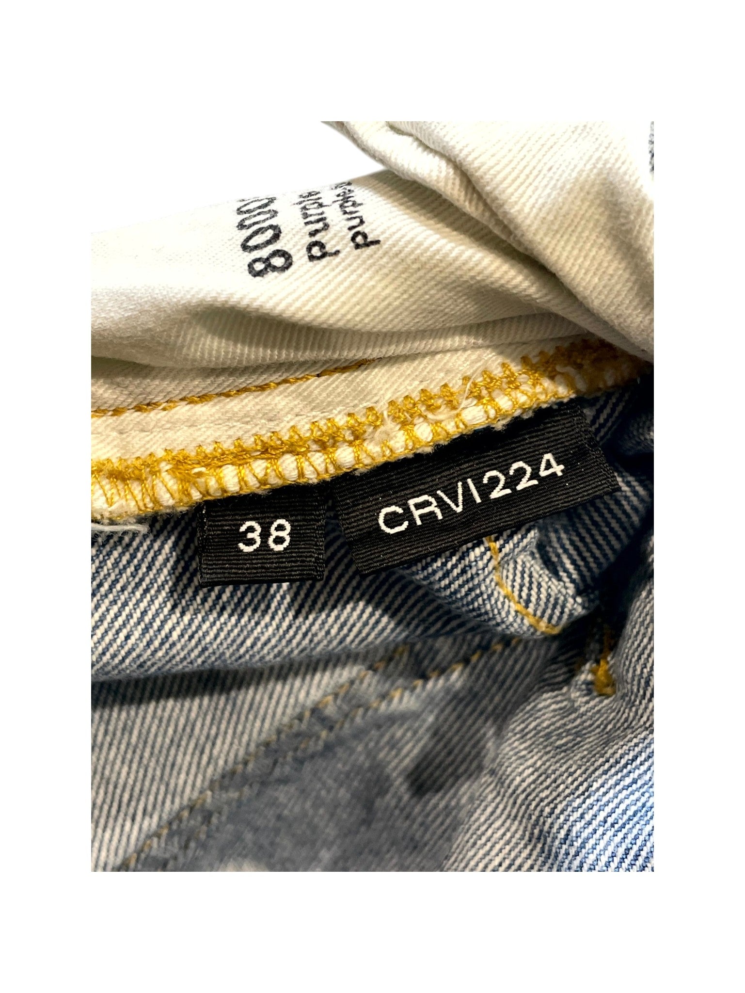 Purple Brand "Crystal Star" Light Wash Jeans