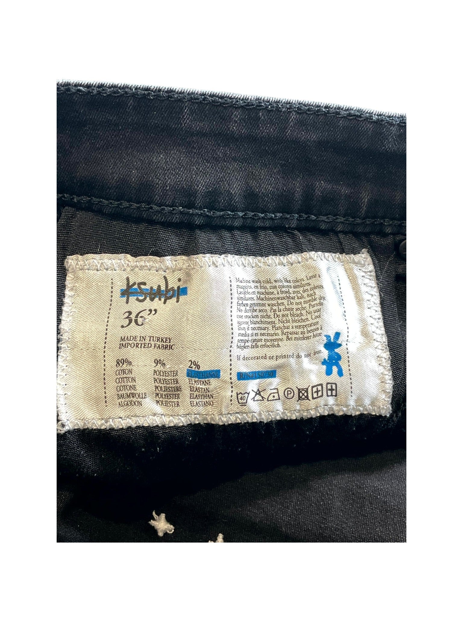 Ksubi Black Jeans