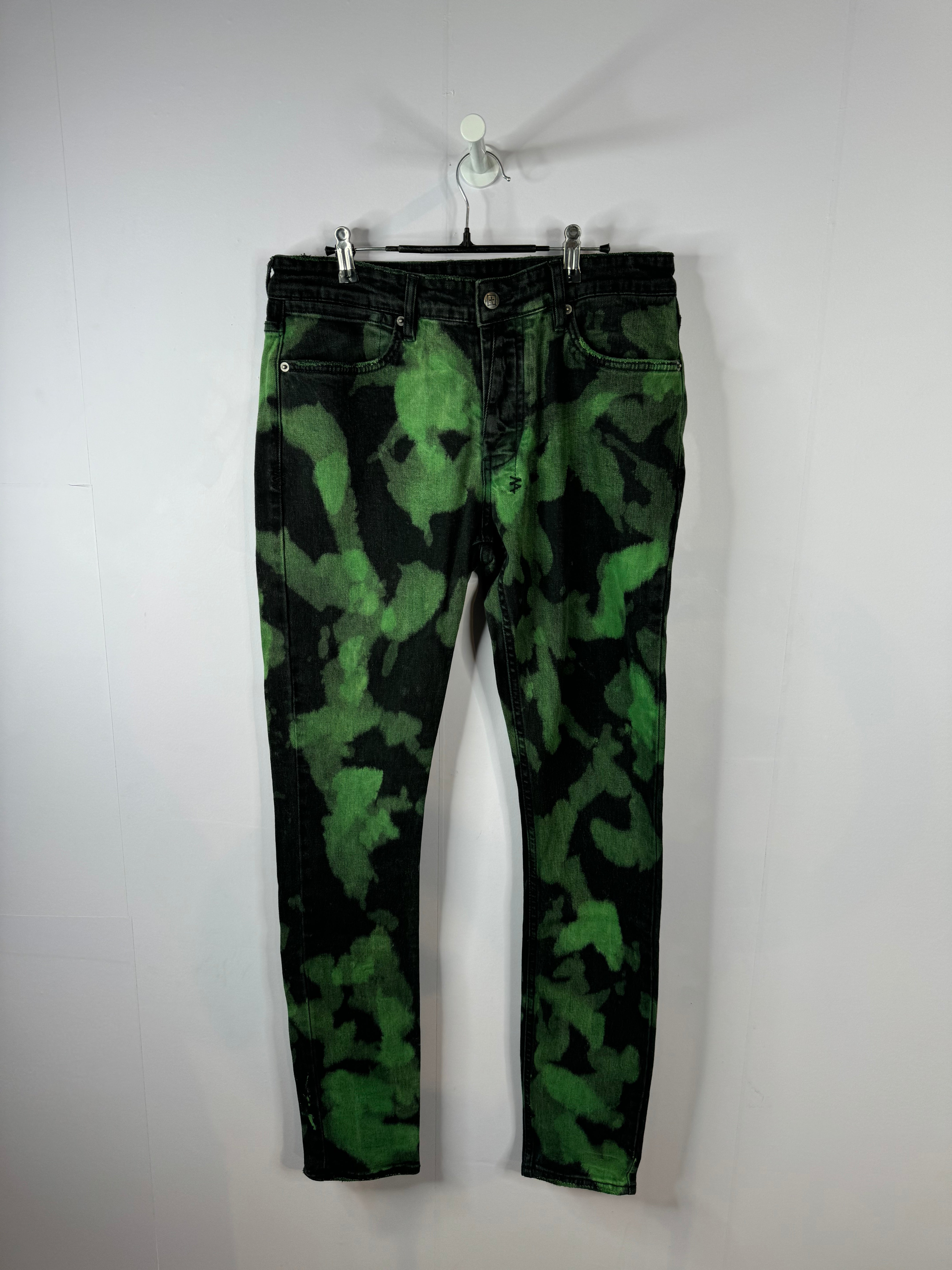 Ksubi Jeans Black Green Used 34