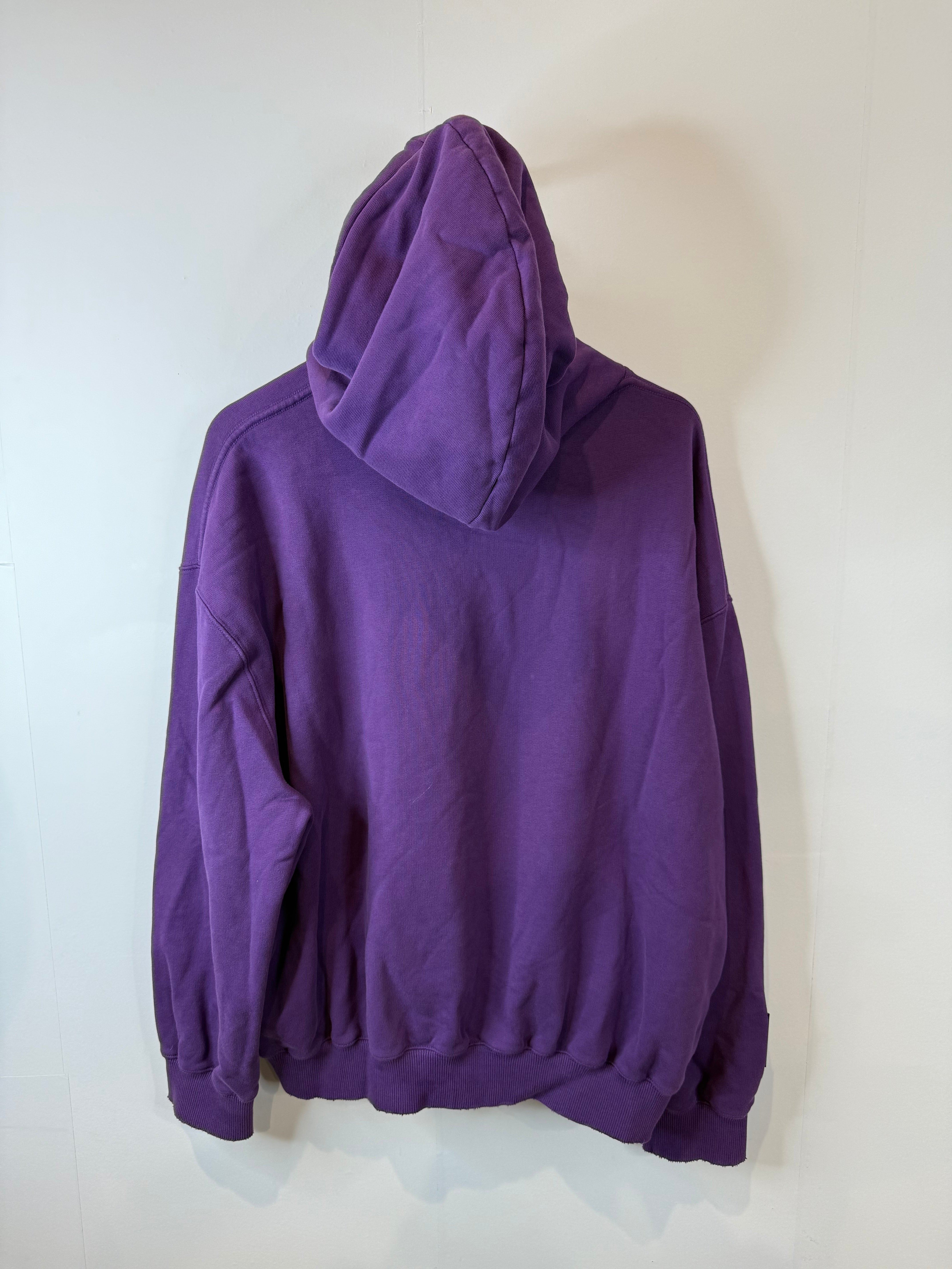 Lanvin Hoodie Purple Used Small (Fits Big)