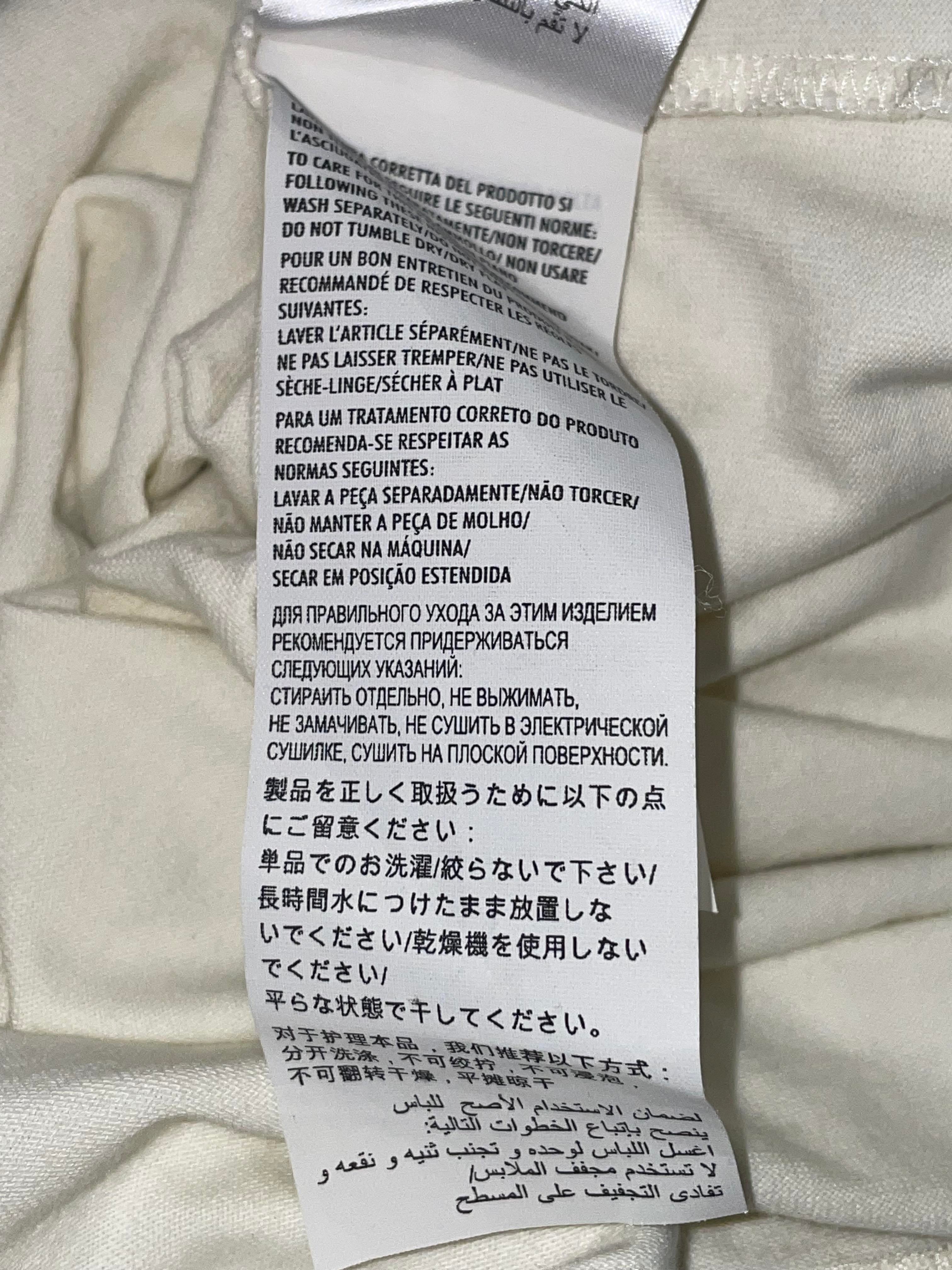 Gucci Tennis Logo Cream Tee