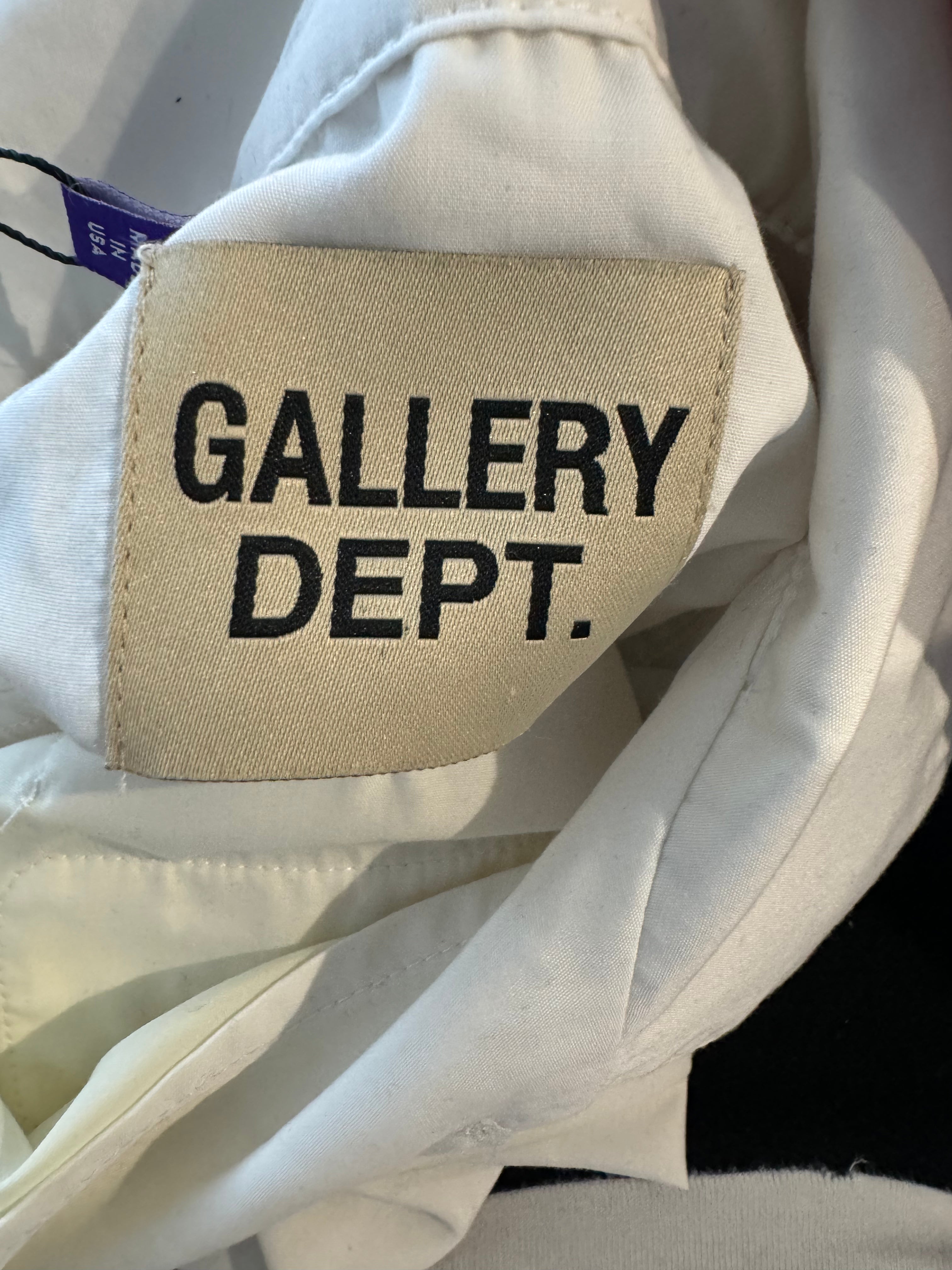 Gallery Dept Work Shirt White Used Small (Defect)
