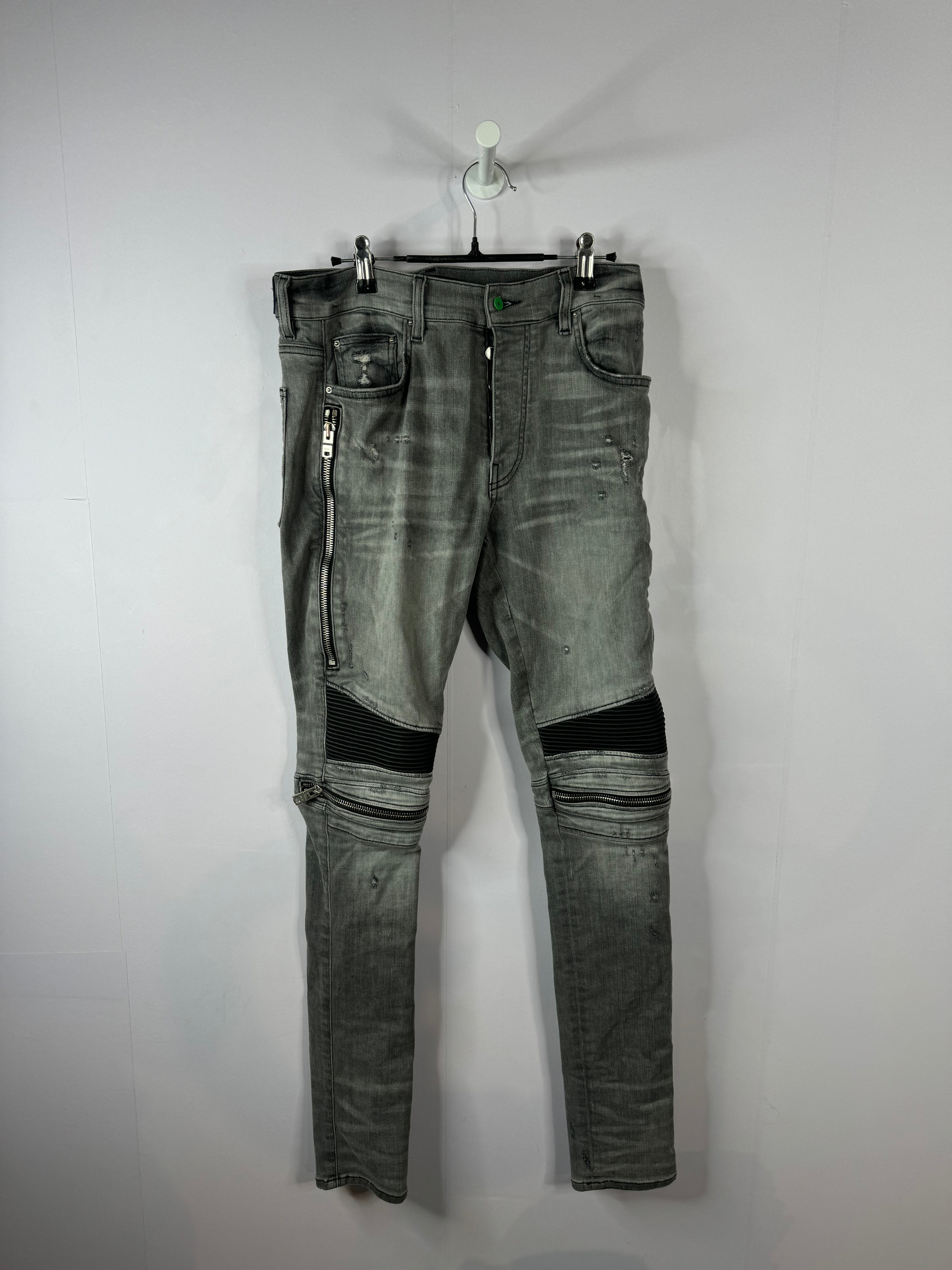 Amiri MX2 Grey Black Patch Used 31