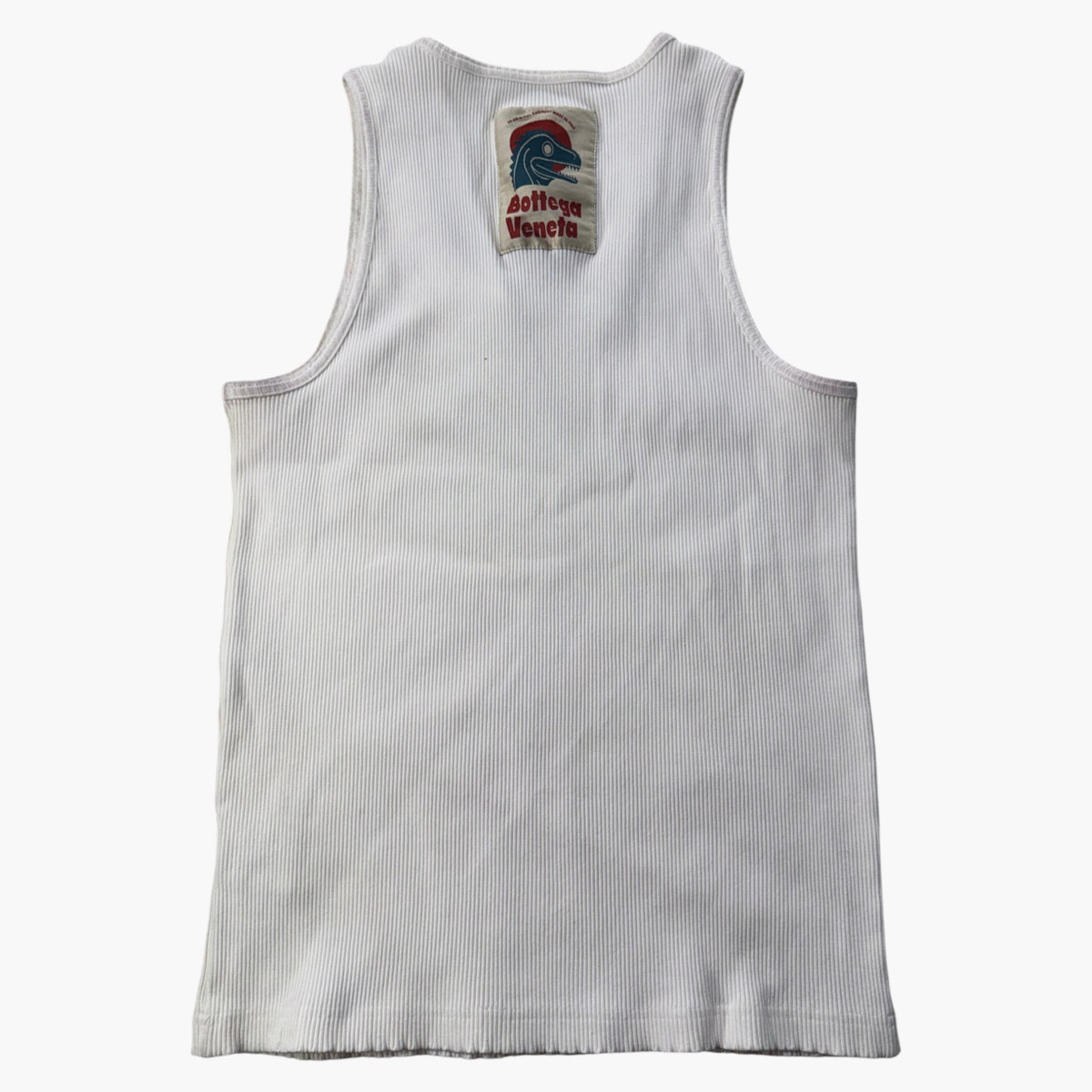 Bottega Veneta Logo White Tank Top