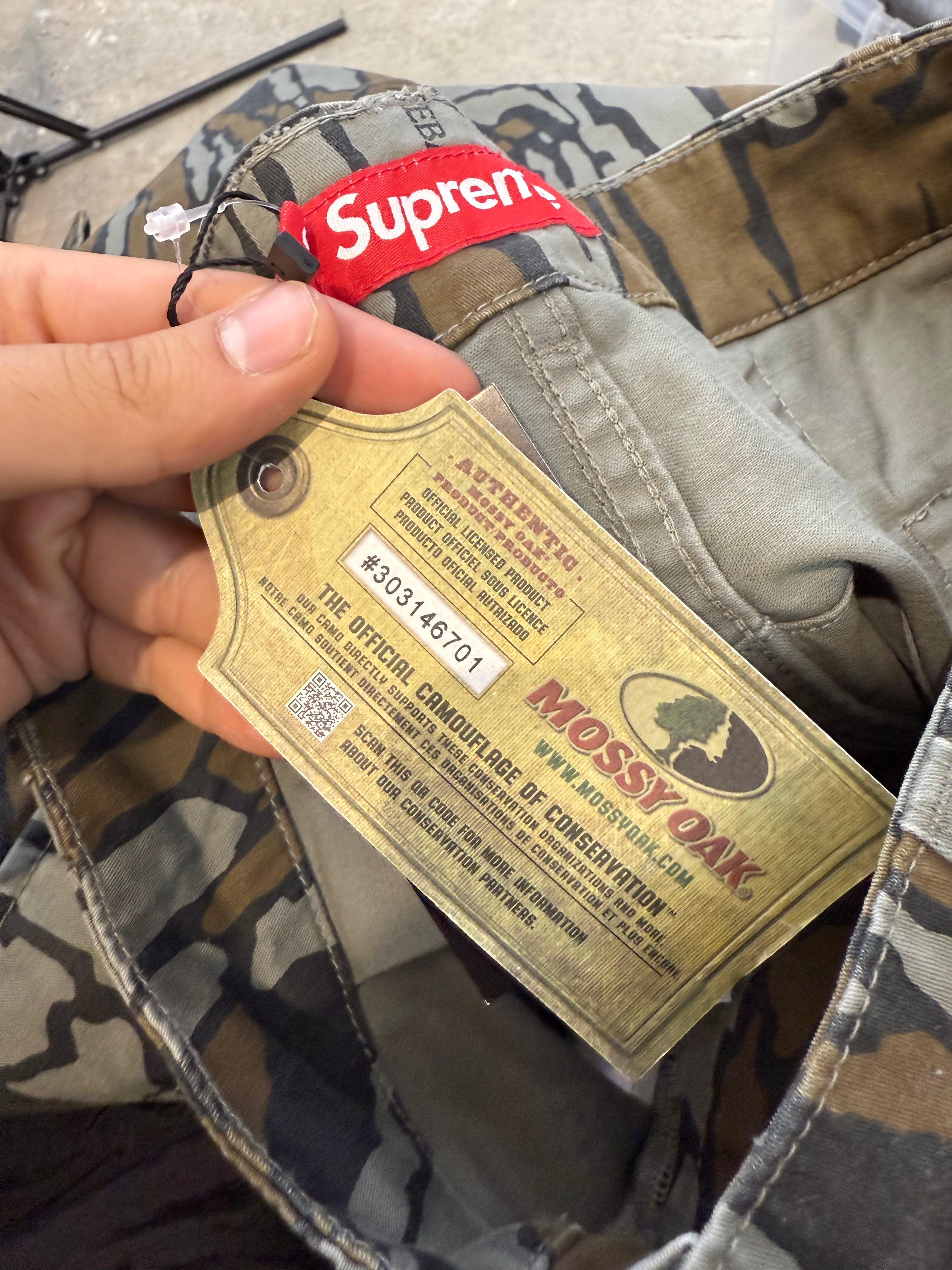 Supreme Camo Cargo Pants Used 34
