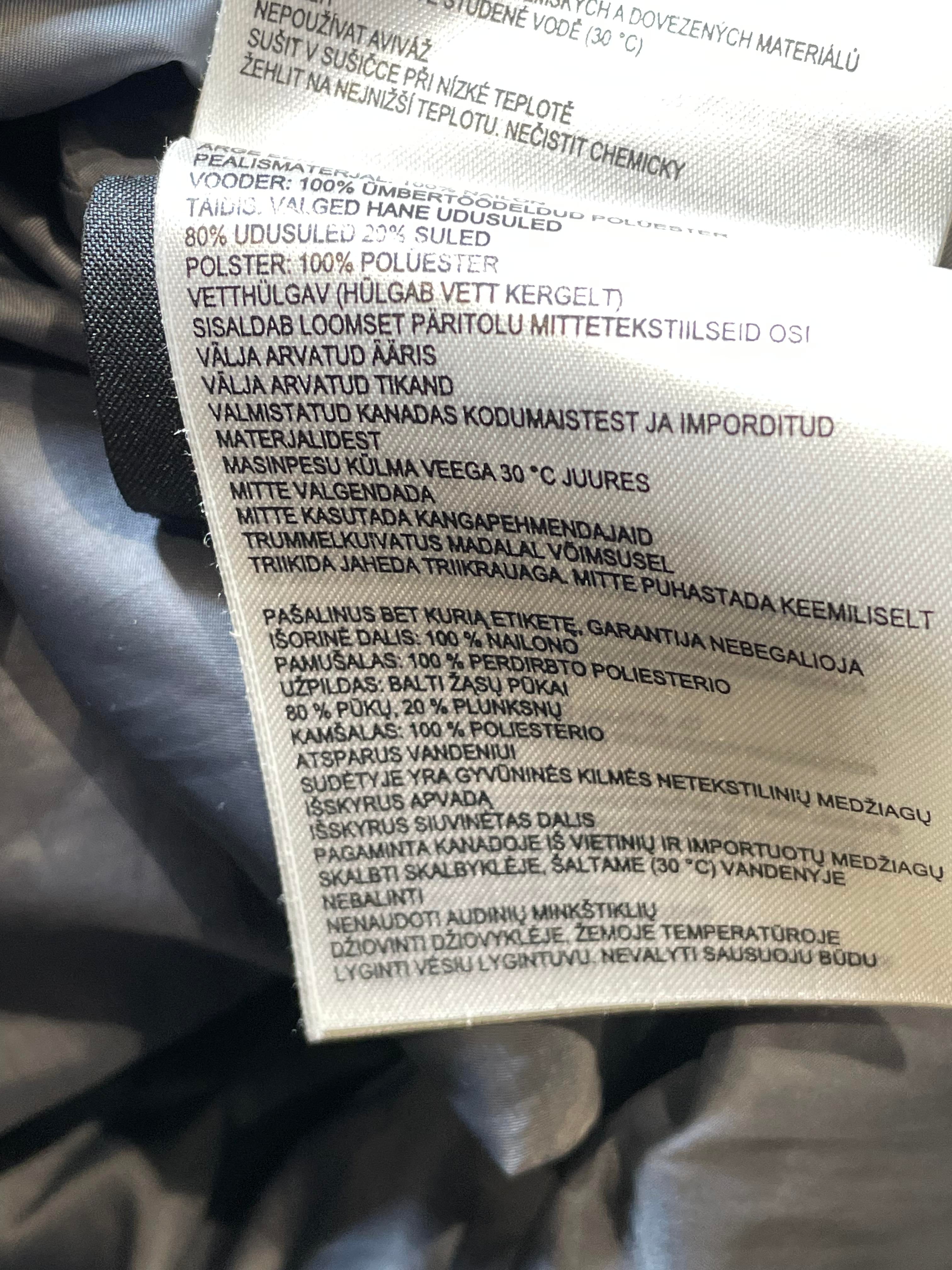 Canada Goose Olive Capri Puffer Jacket
