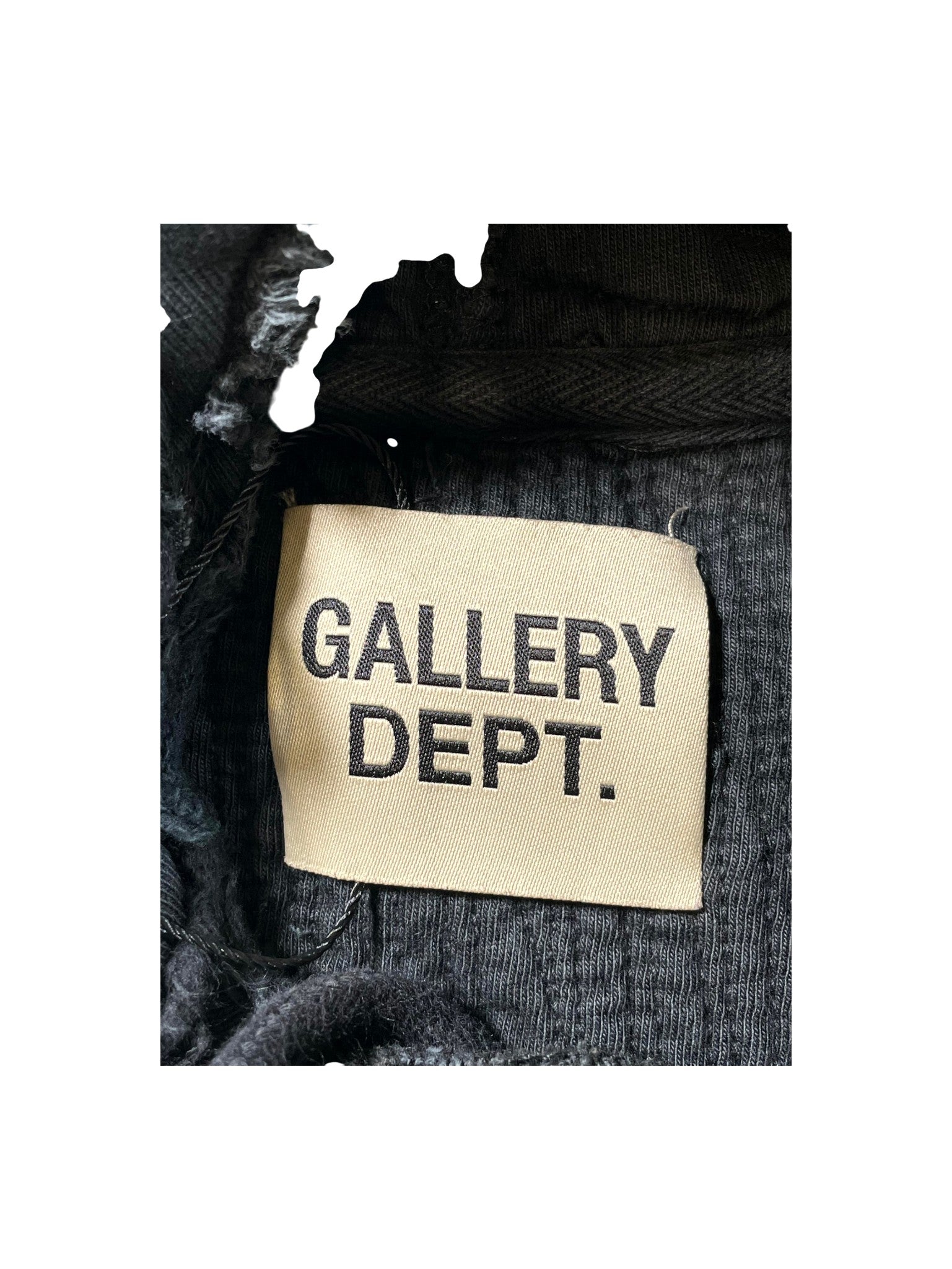 Gallery Dept "Collage" Black Hoodie