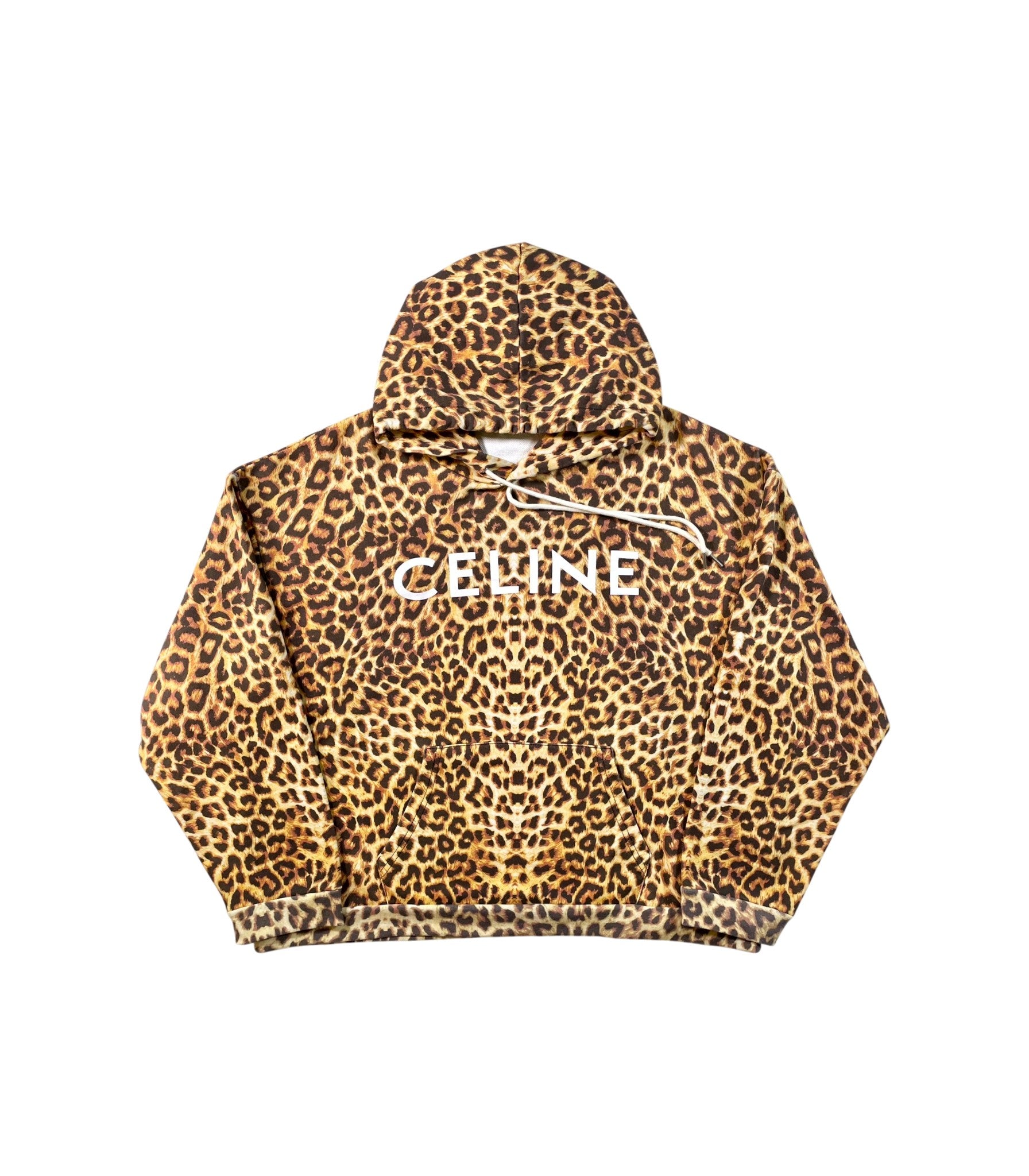 Celine "Cheetah" Pullover Multicolor Hoodie