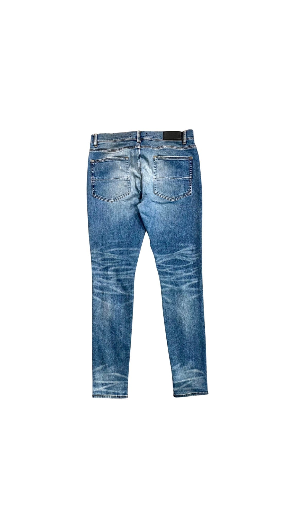 Amiri Ripped Plain Thrasher Vintage Wash Jeans
