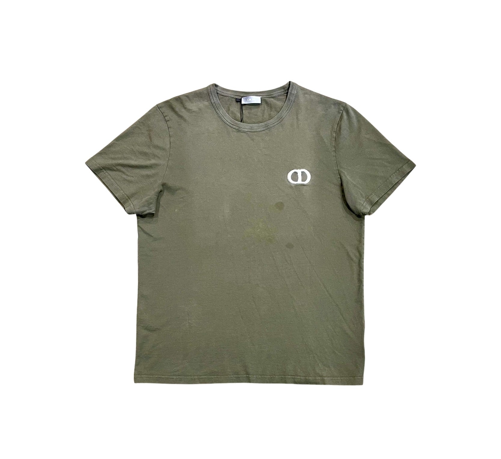 Dior CD Logo Olive Tee