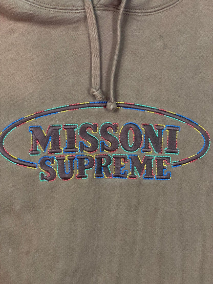 Supreme Missoni Brown Hoodie