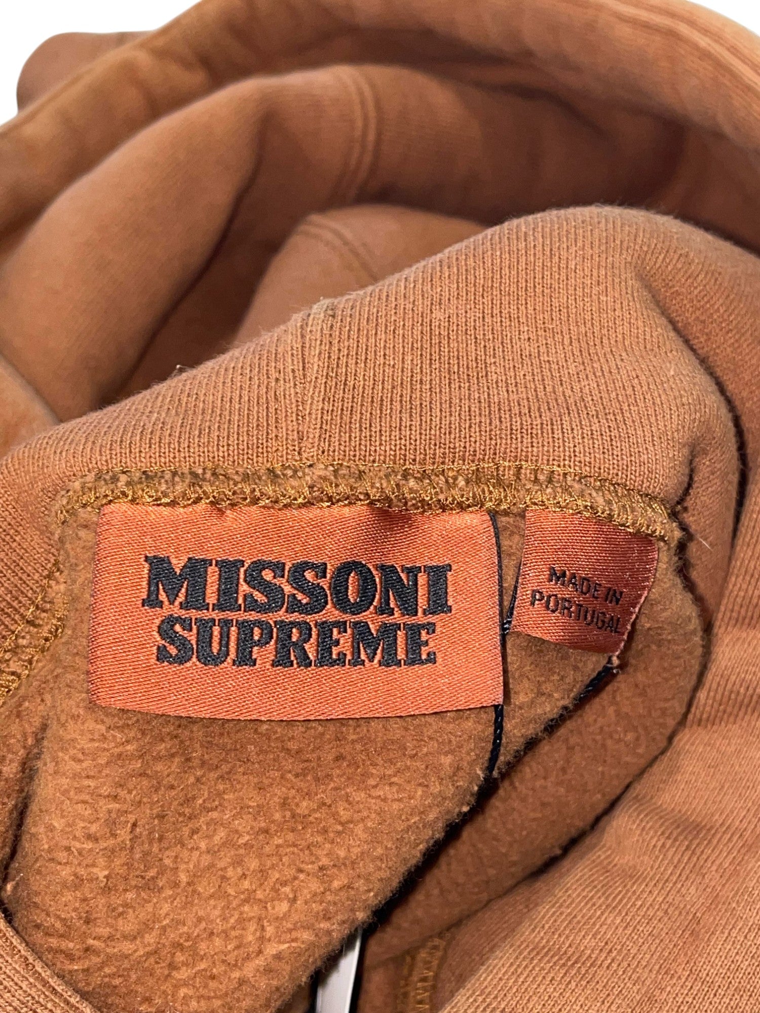 Supreme Missoni Brown Hoodie