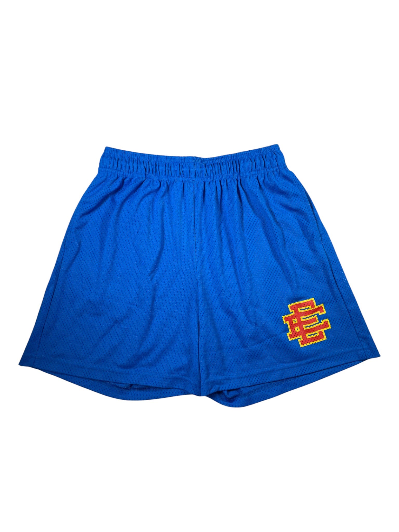 Eric Emanuel Outline Blue, Red & Yellow Shorts
