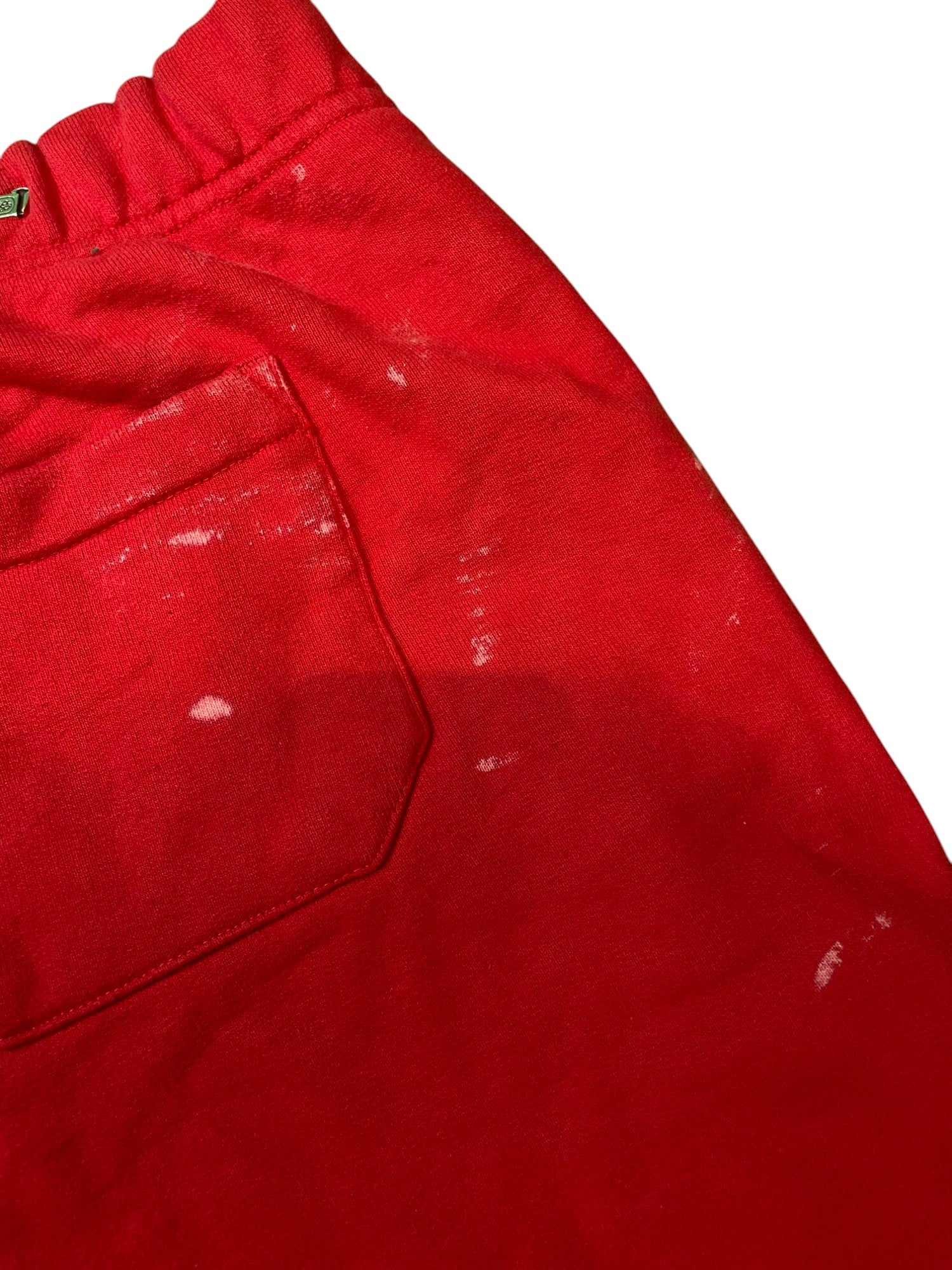 Chrome Hearts Triple Cross Red & White Shorts